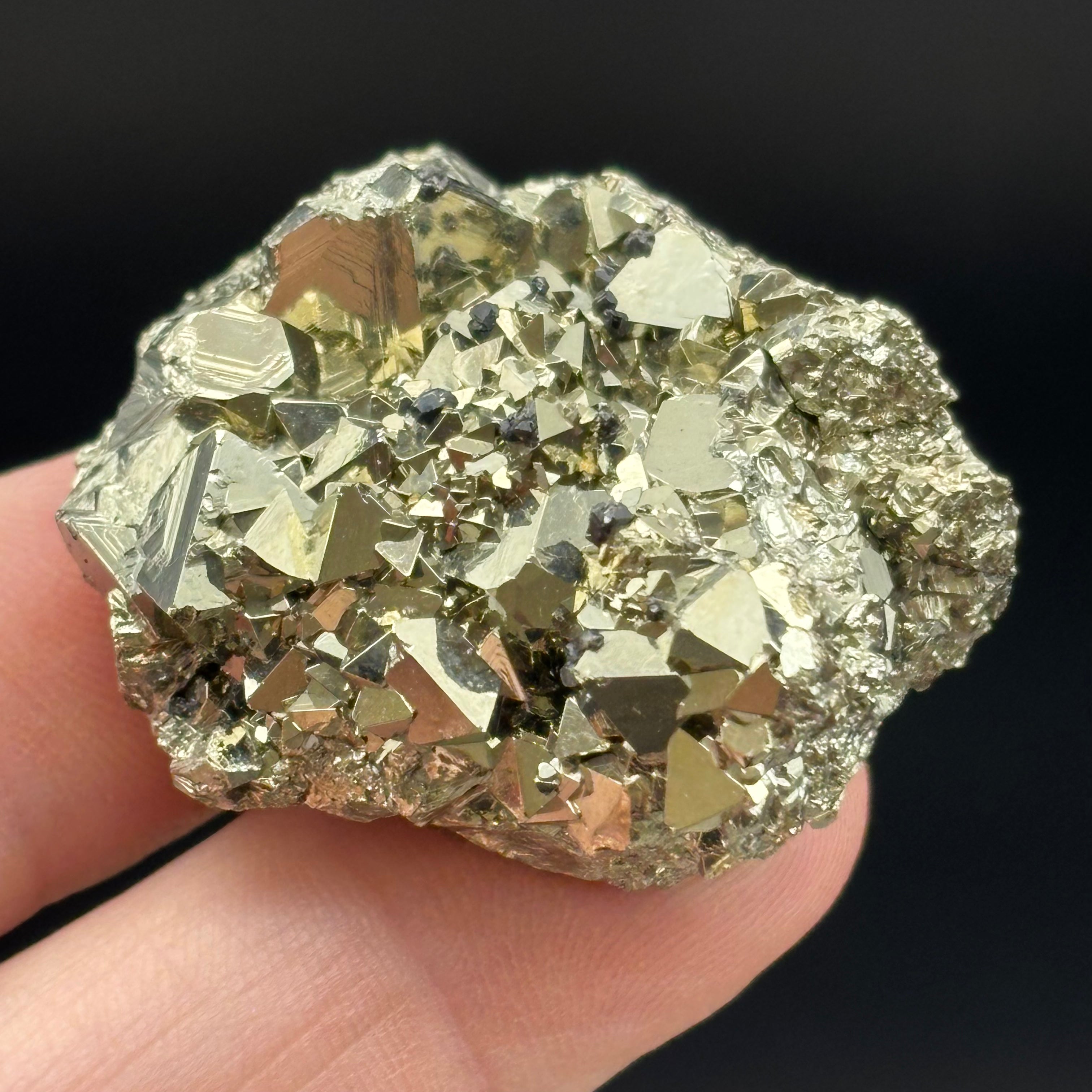 Peruvian Pyrite Crystal - 216