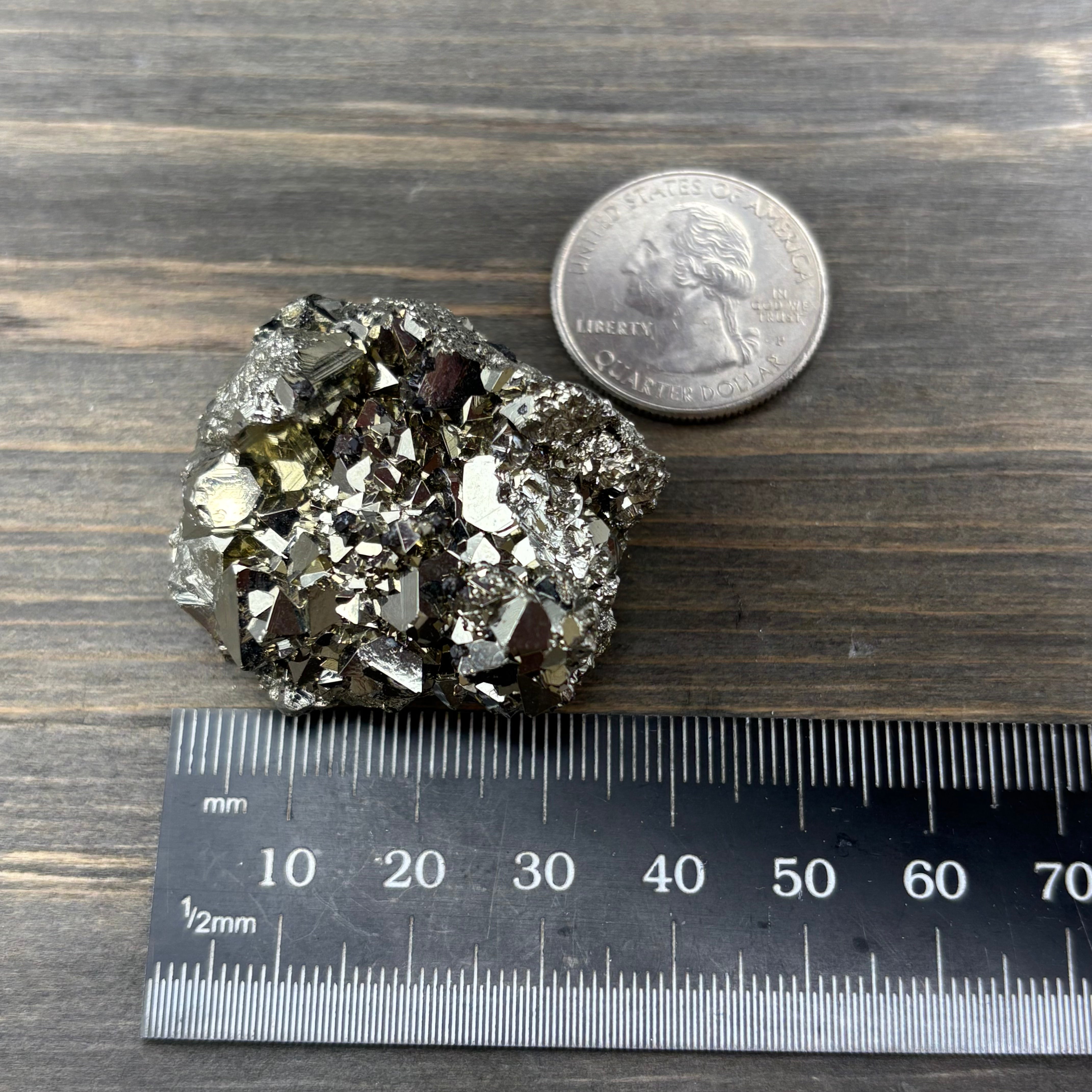 Peruvian Pyrite Crystal - 216