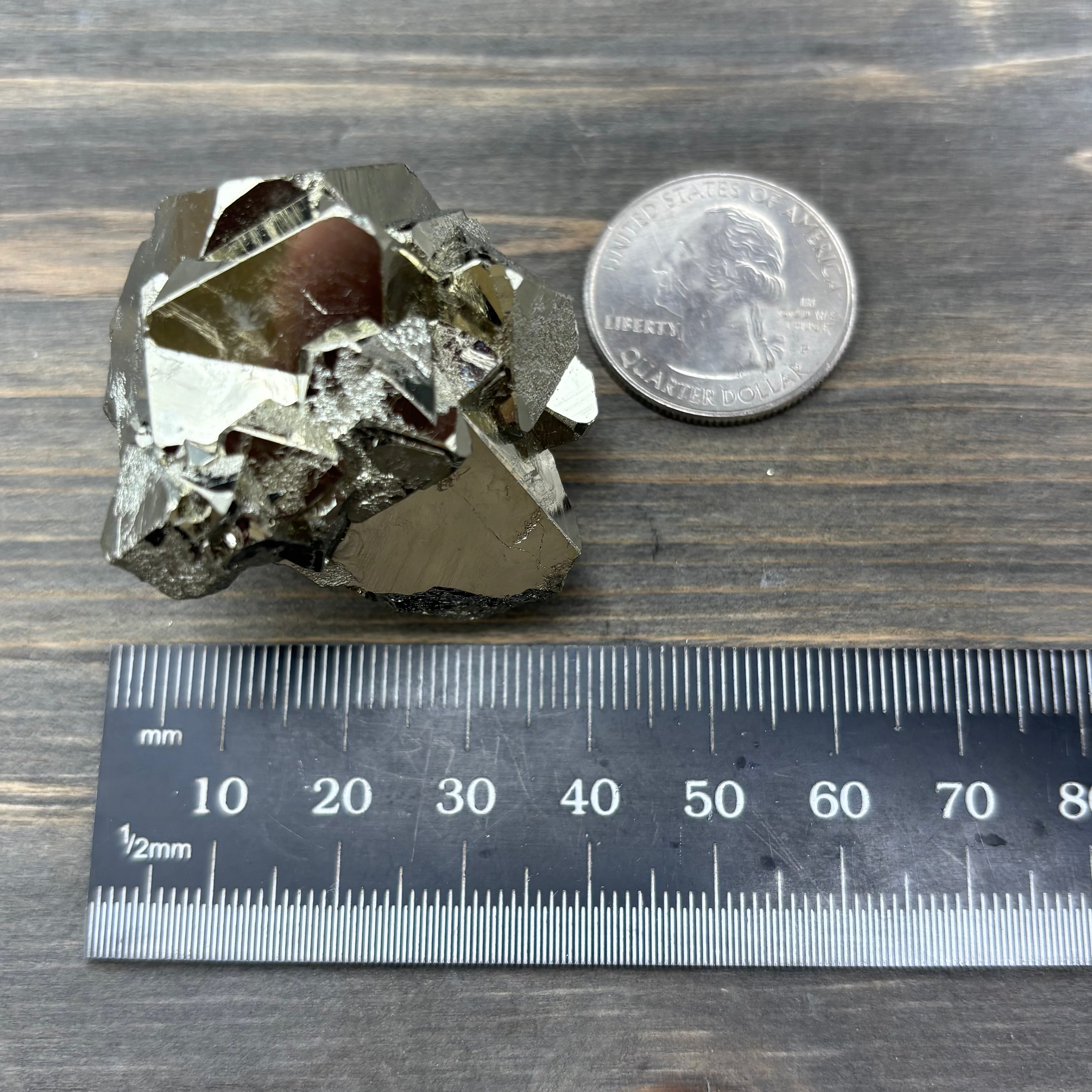 Peruvian Pyrite Crystal - 217