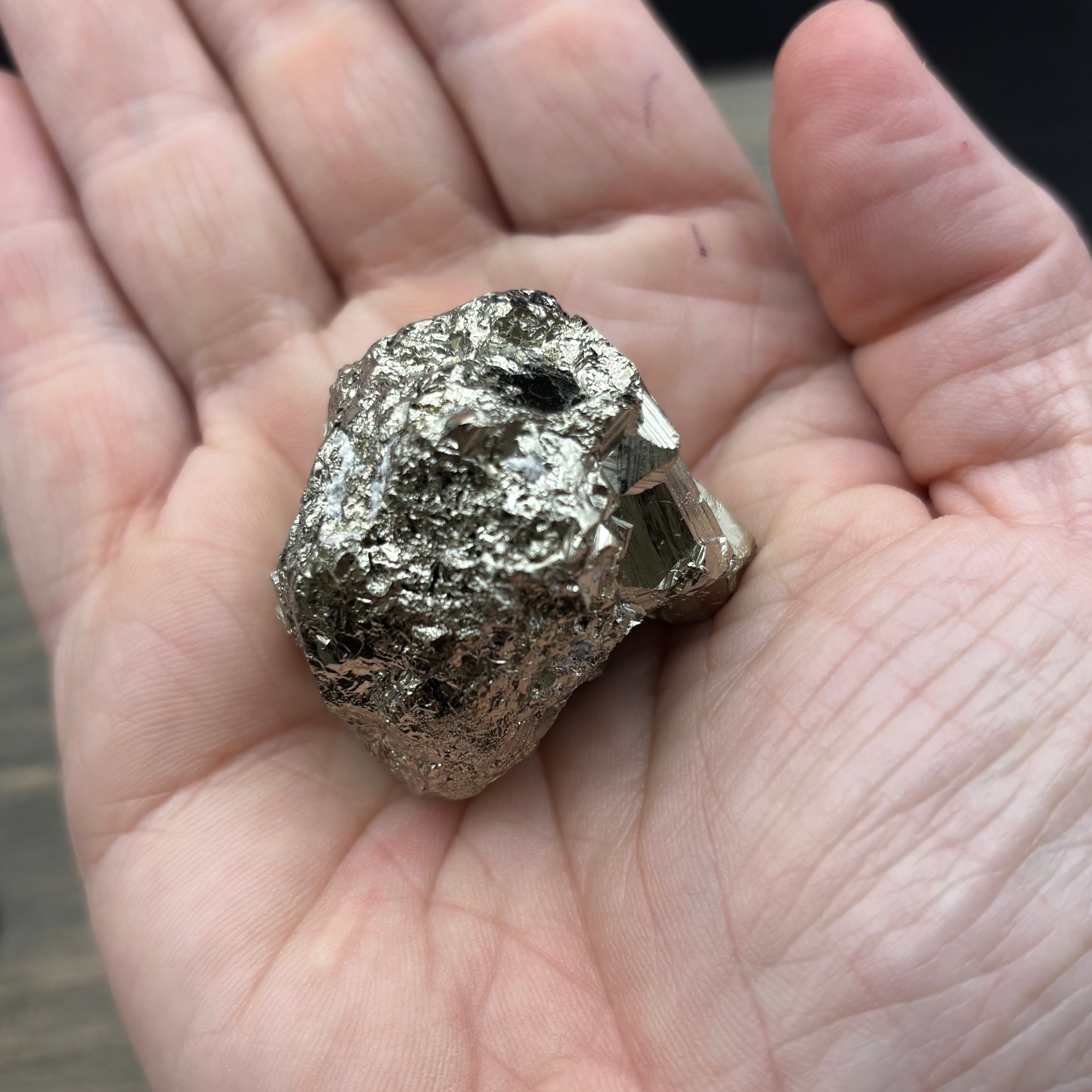 Peruvian Pyrite Crystal - 217