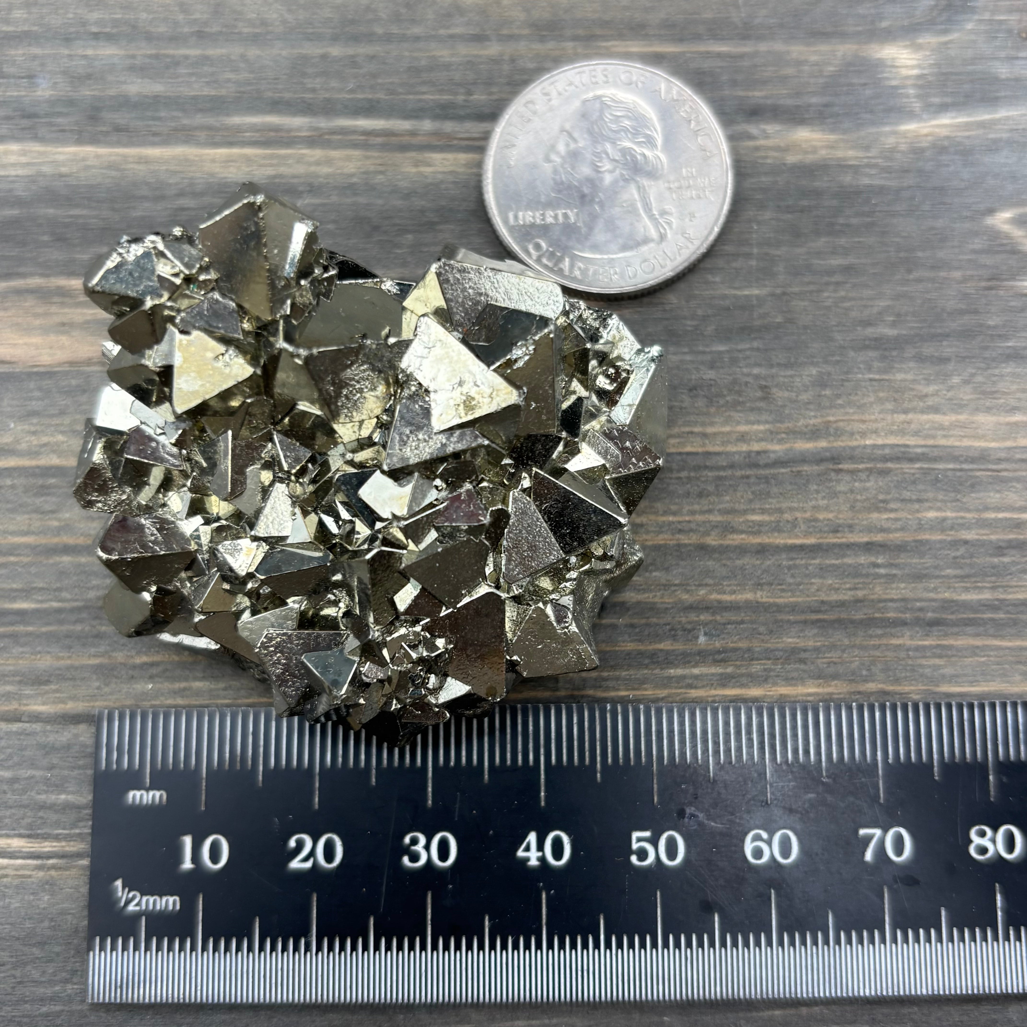 Peruvian Pyrite Crystal - 219