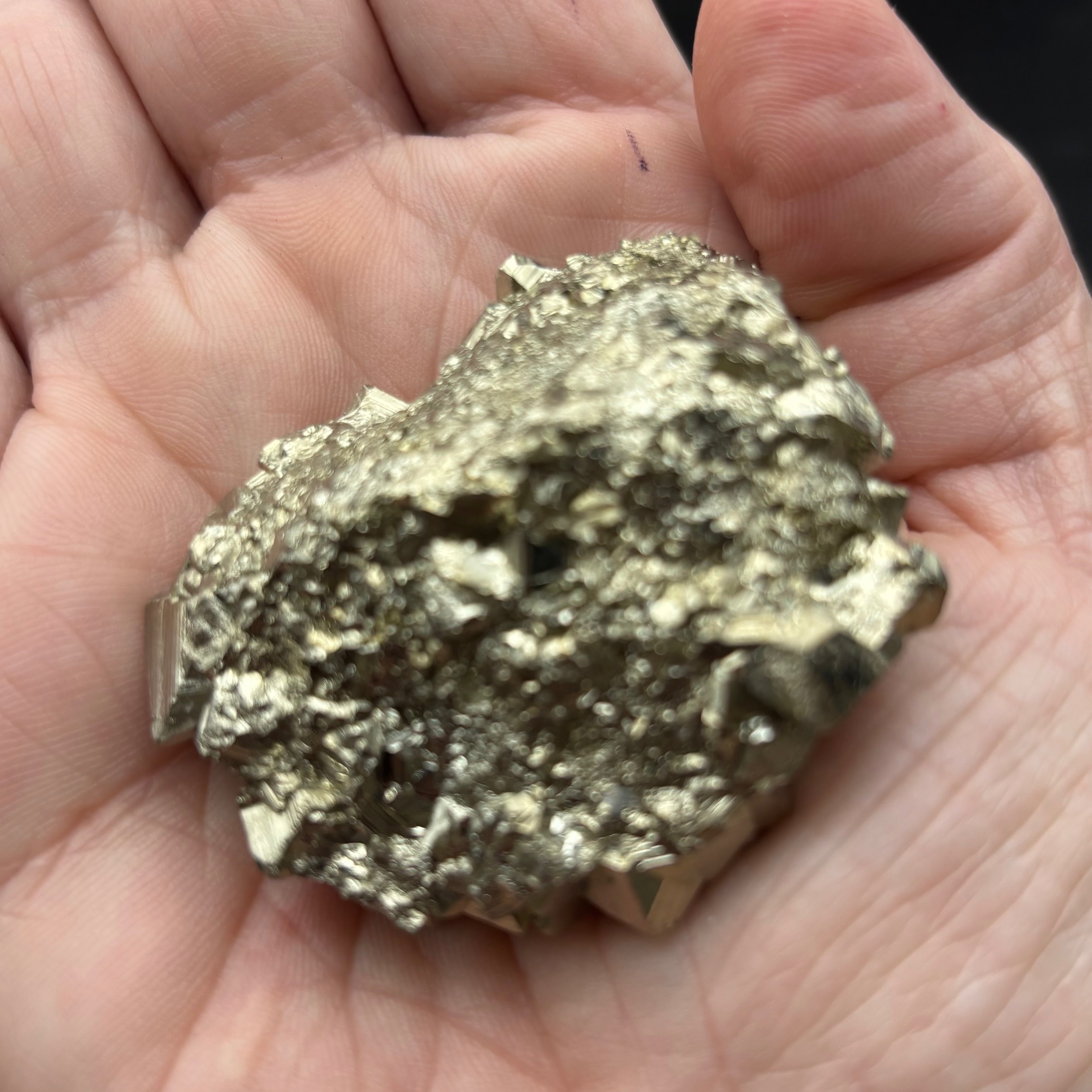 Peruvian Pyrite Crystal - 219