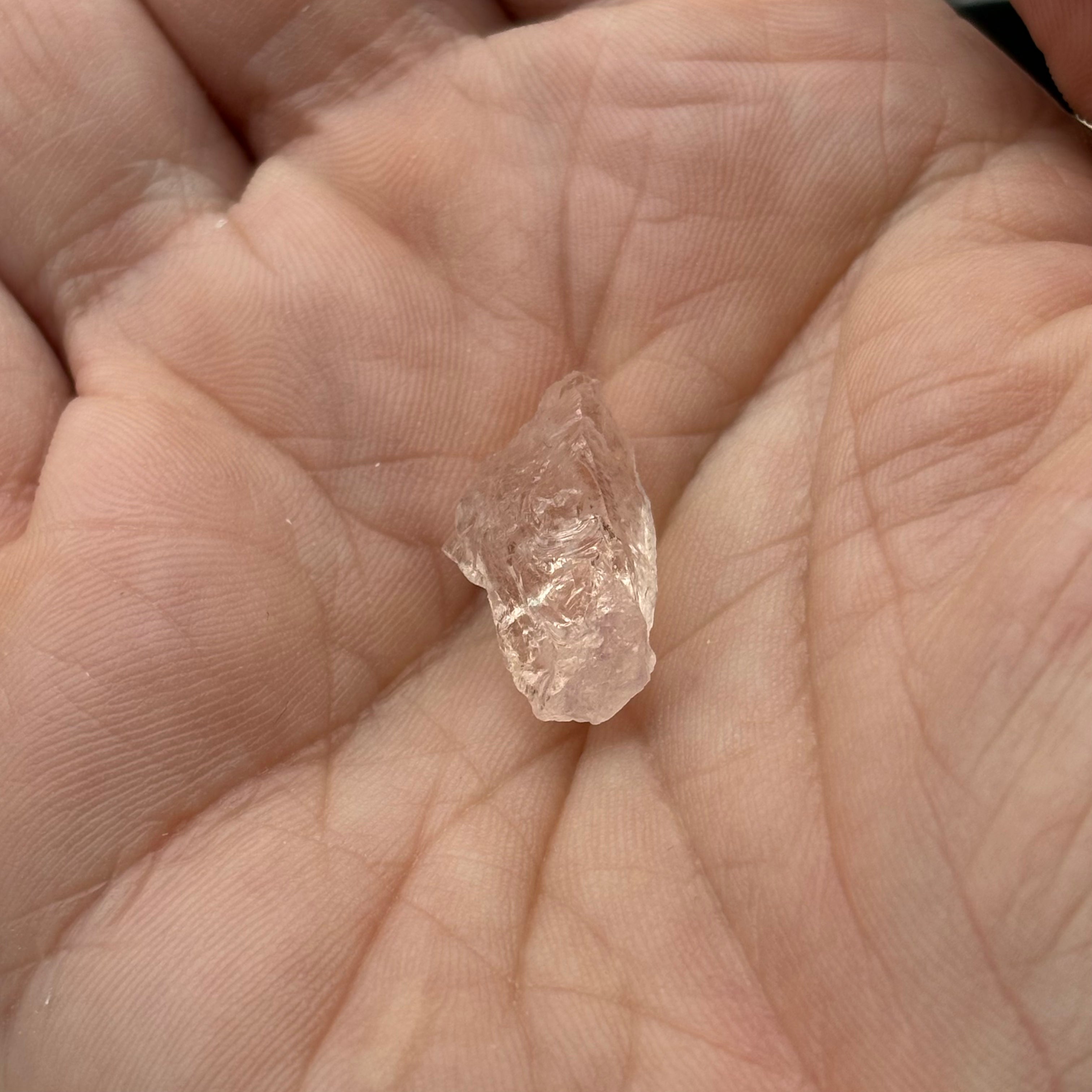 Morganite Gem Crystal - 062