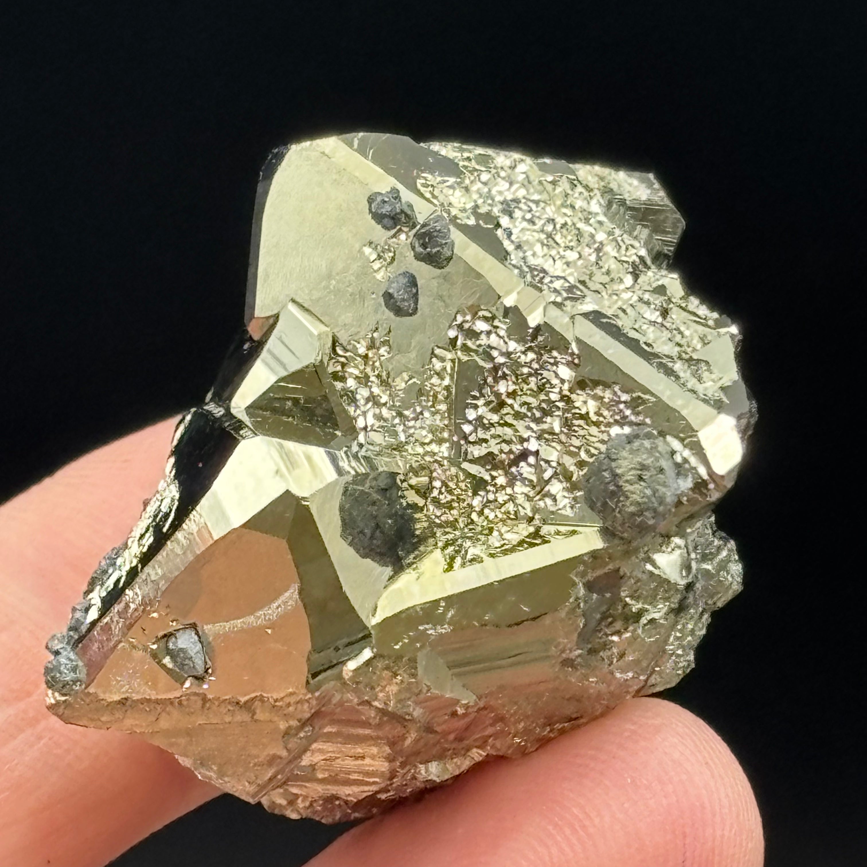 Peruvian Pyrite Crystal - 222