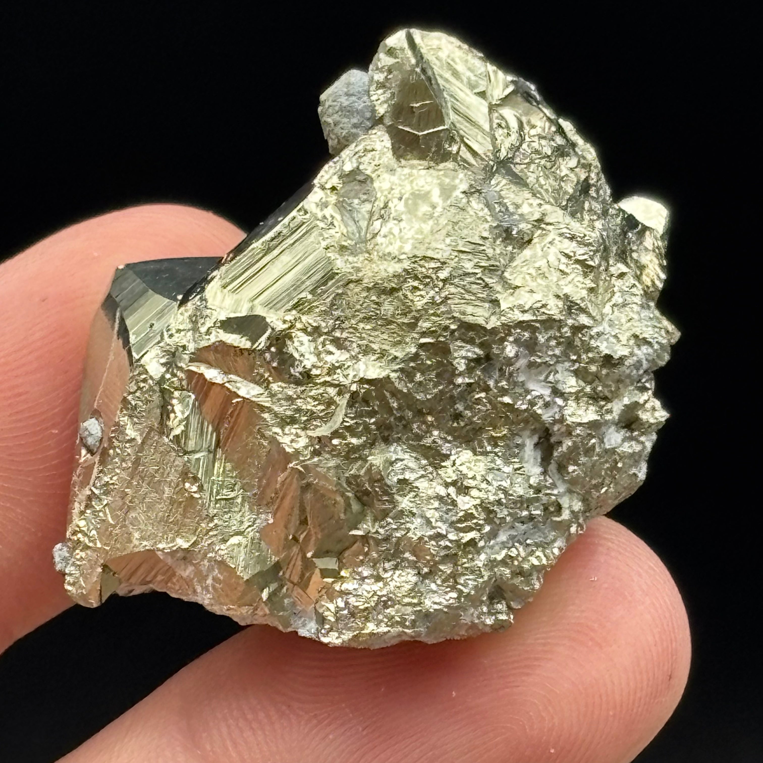 Peruvian Pyrite Crystal - 222