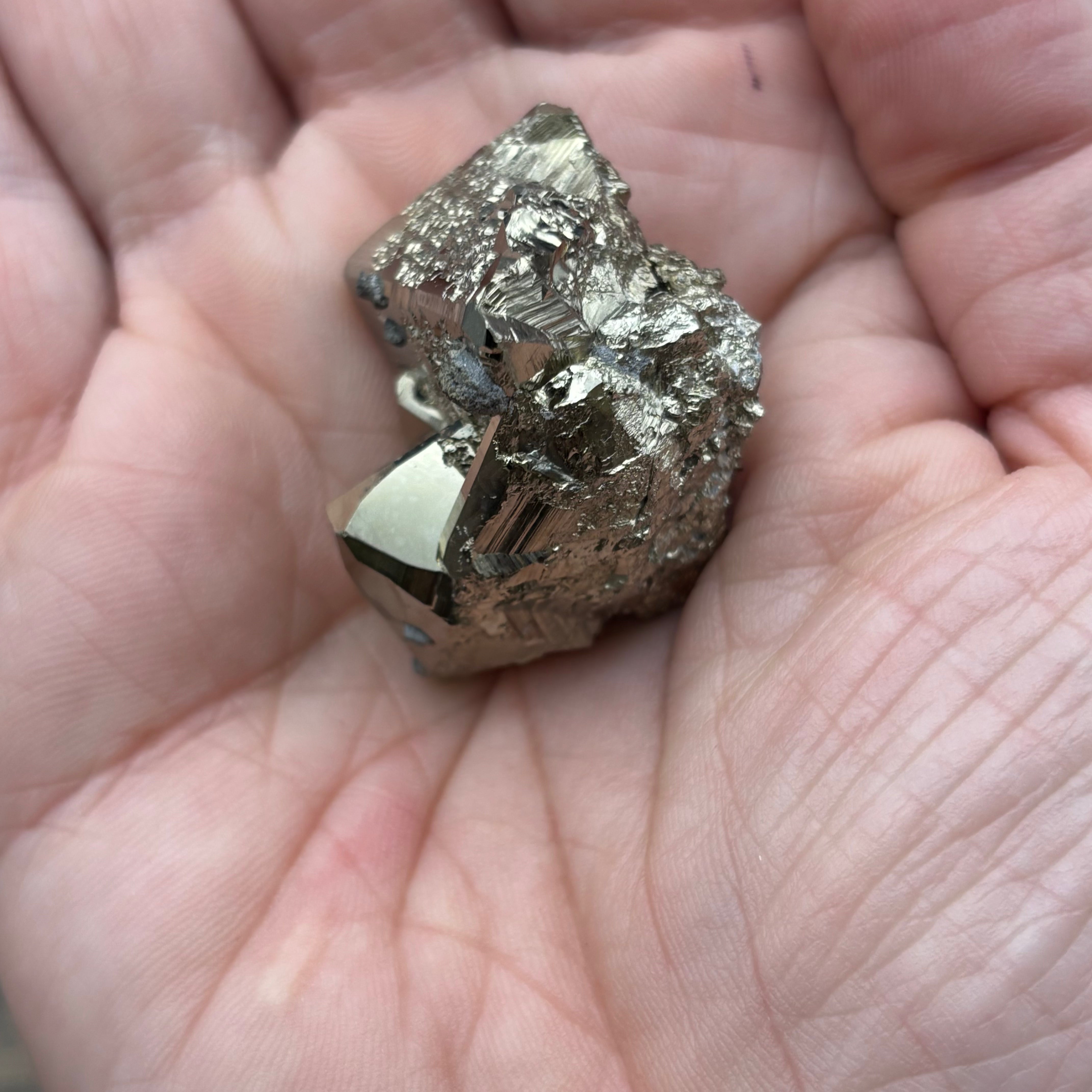 Peruvian Pyrite Crystal - 222