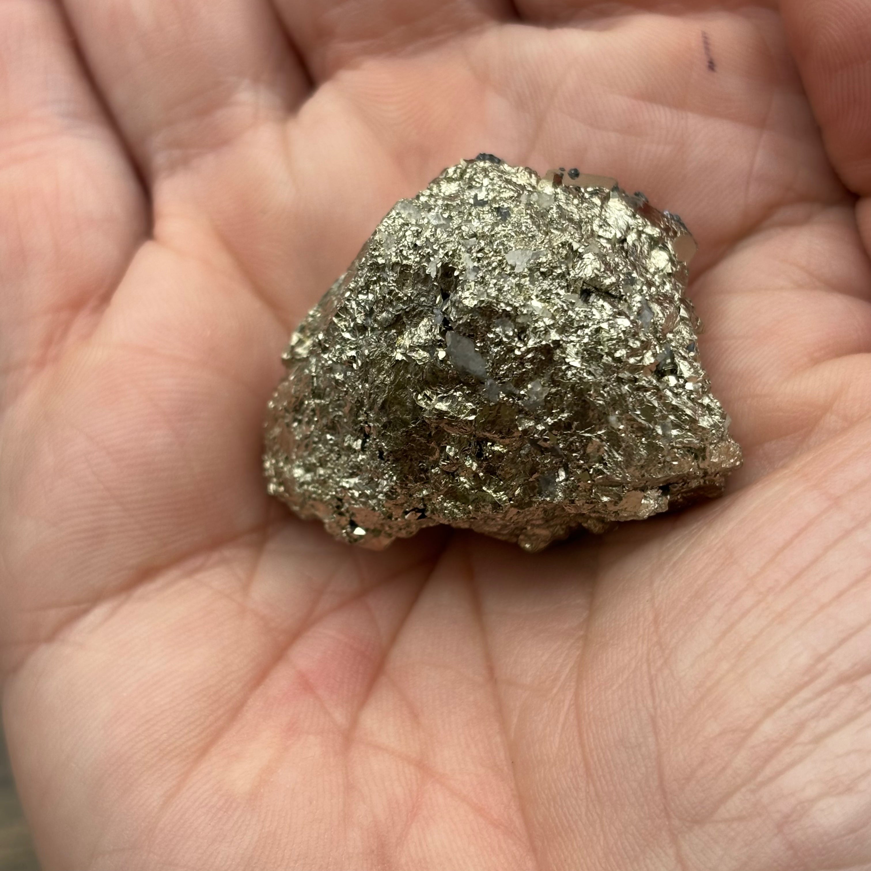 Peruvian Pyrite Crystal - 225