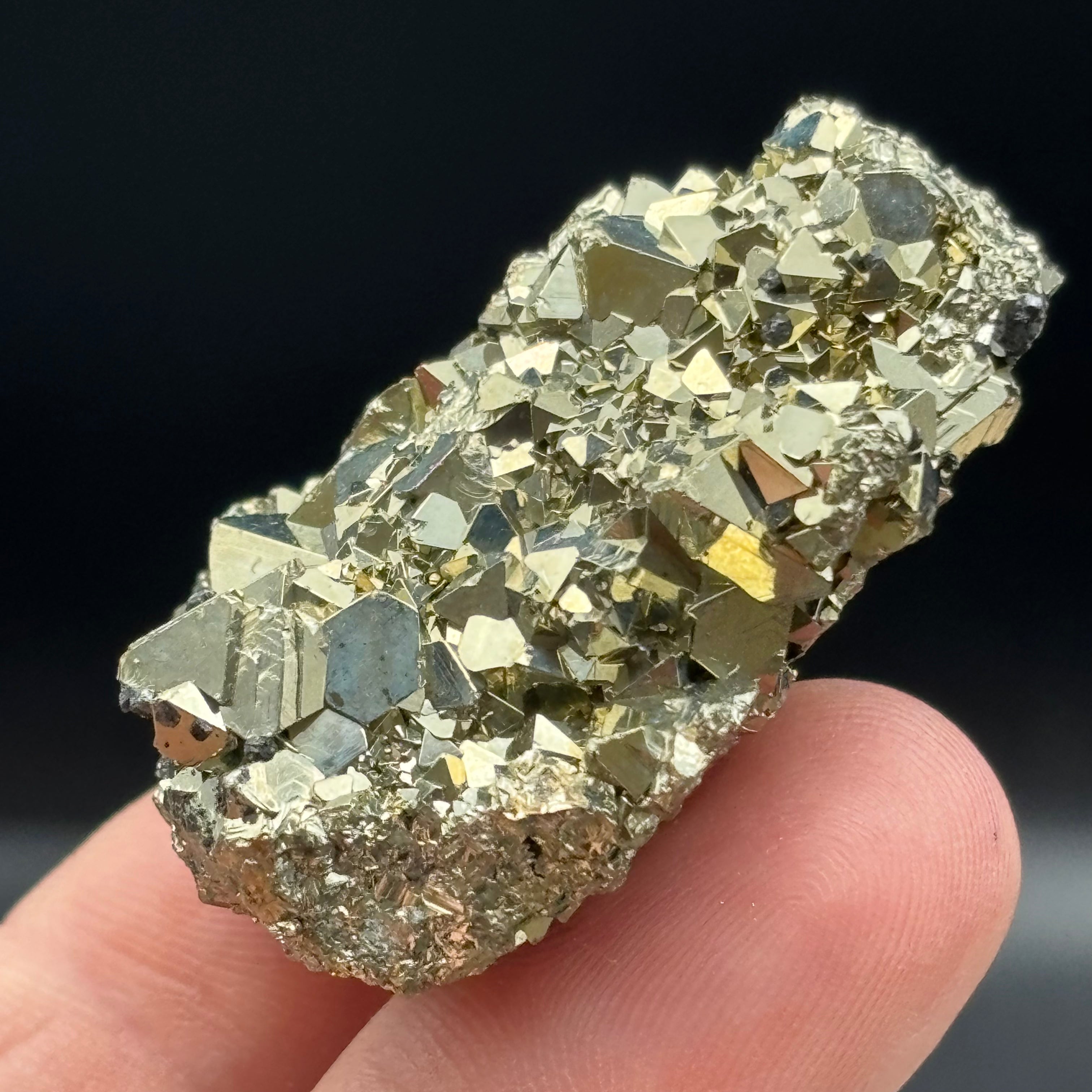 Peruvian Pyrite Crystal - 226