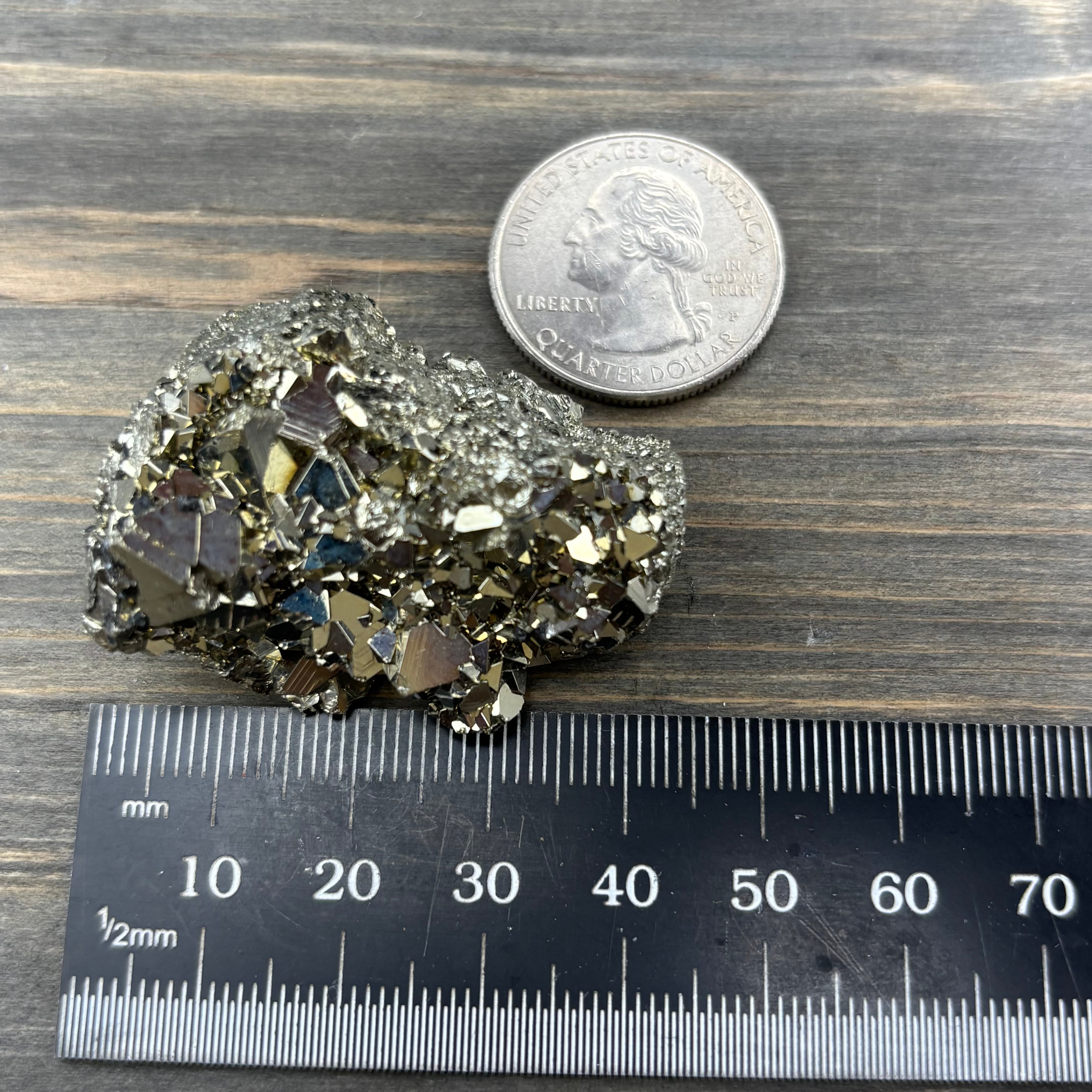 Peruvian Pyrite Crystal - 226