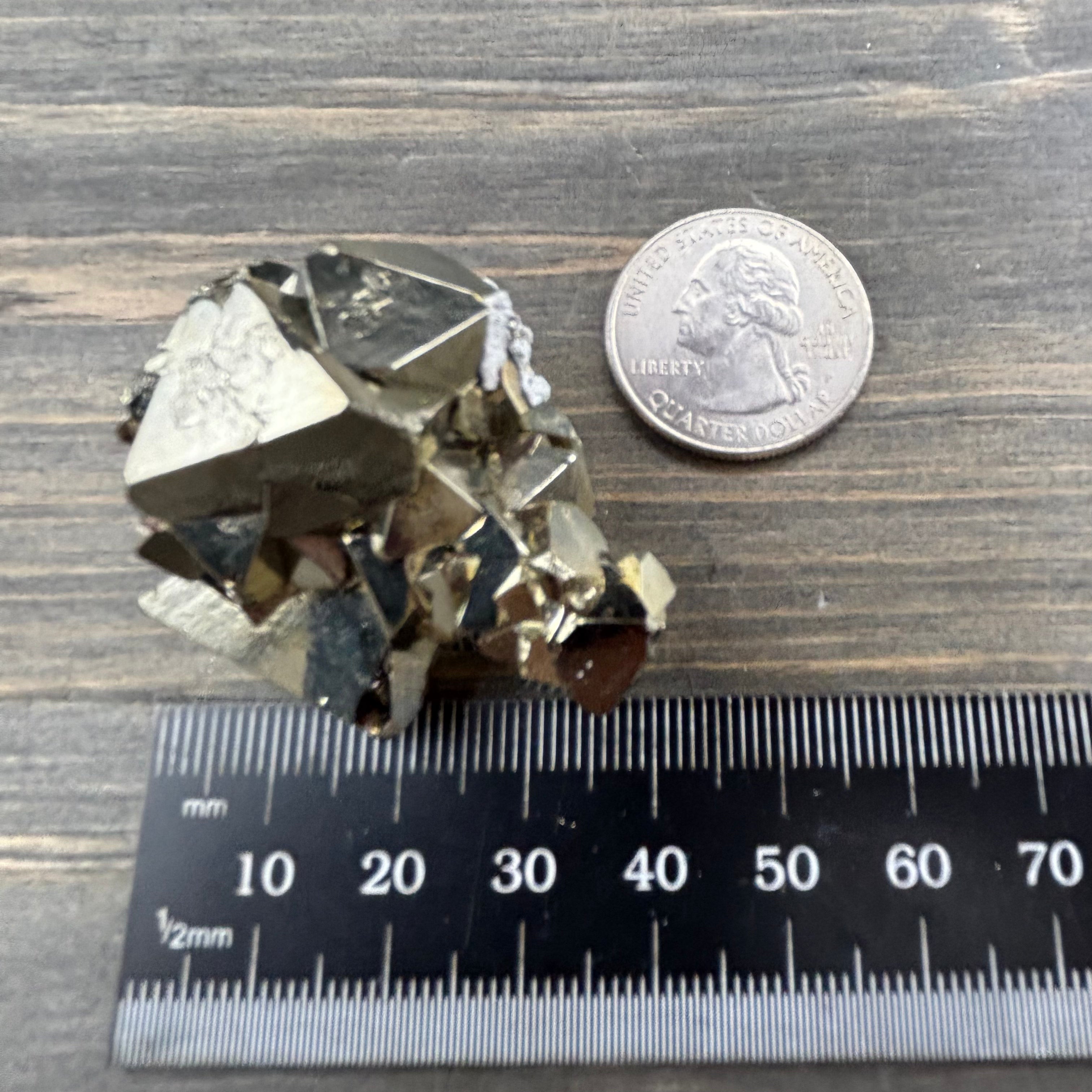 Peruvian Pyrite Crystal - 230