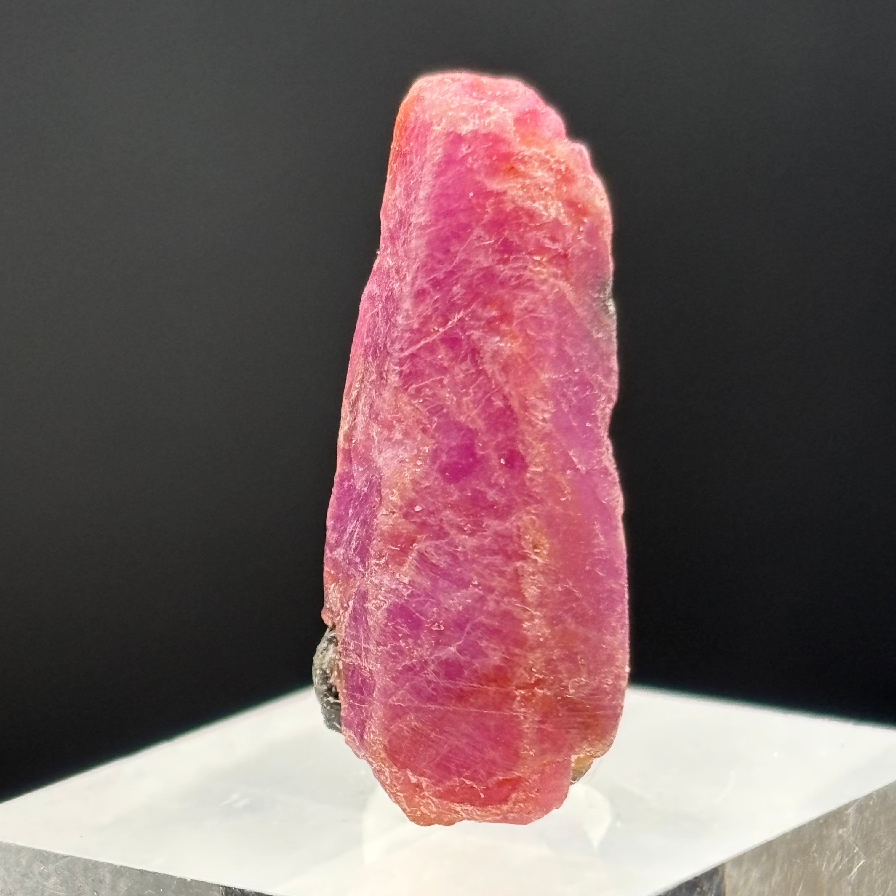 Natural Fluorescent Ruby Crystal - 043