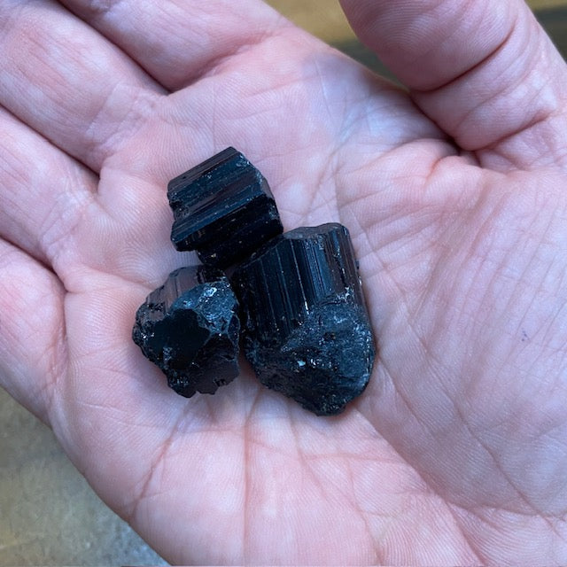 Black Tourmaline, Kit of 3 or 5