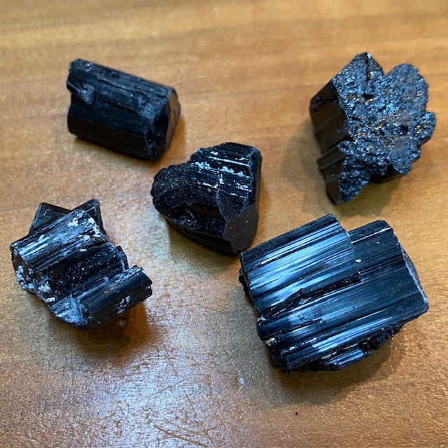 Black Tourmaline, Kit of 3 or 5