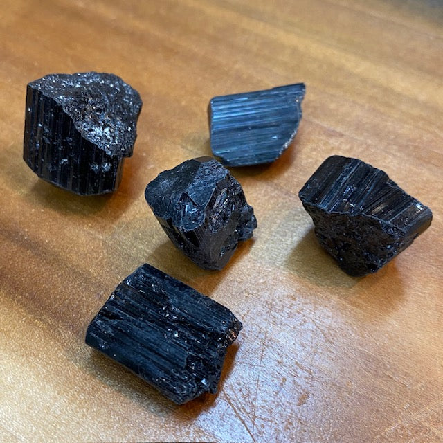 Black Tourmaline, Kit of 3 or 5