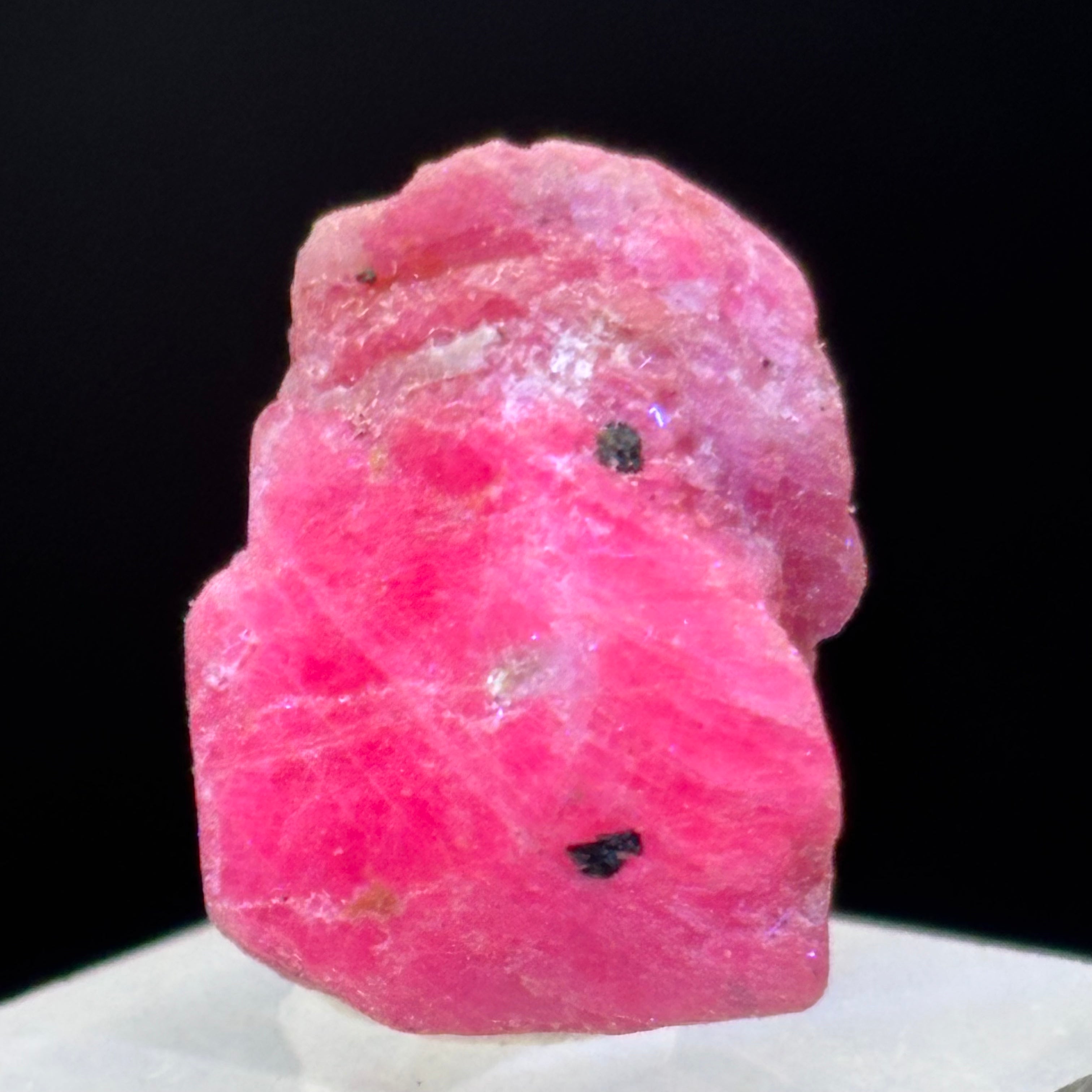 Natural Fluorescent Ruby Crystal - 069