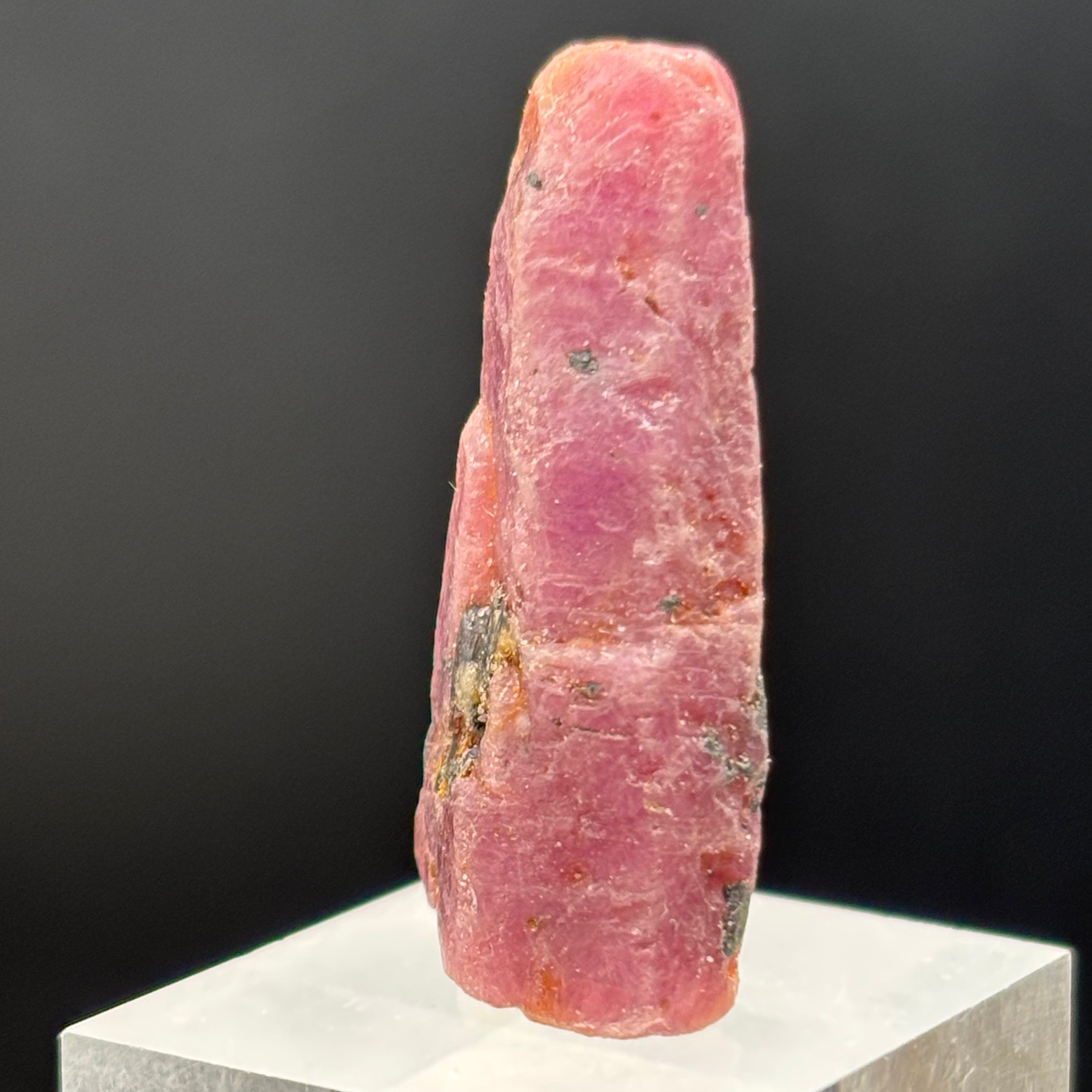 Natural Fluorescent Ruby Crystal - 071
