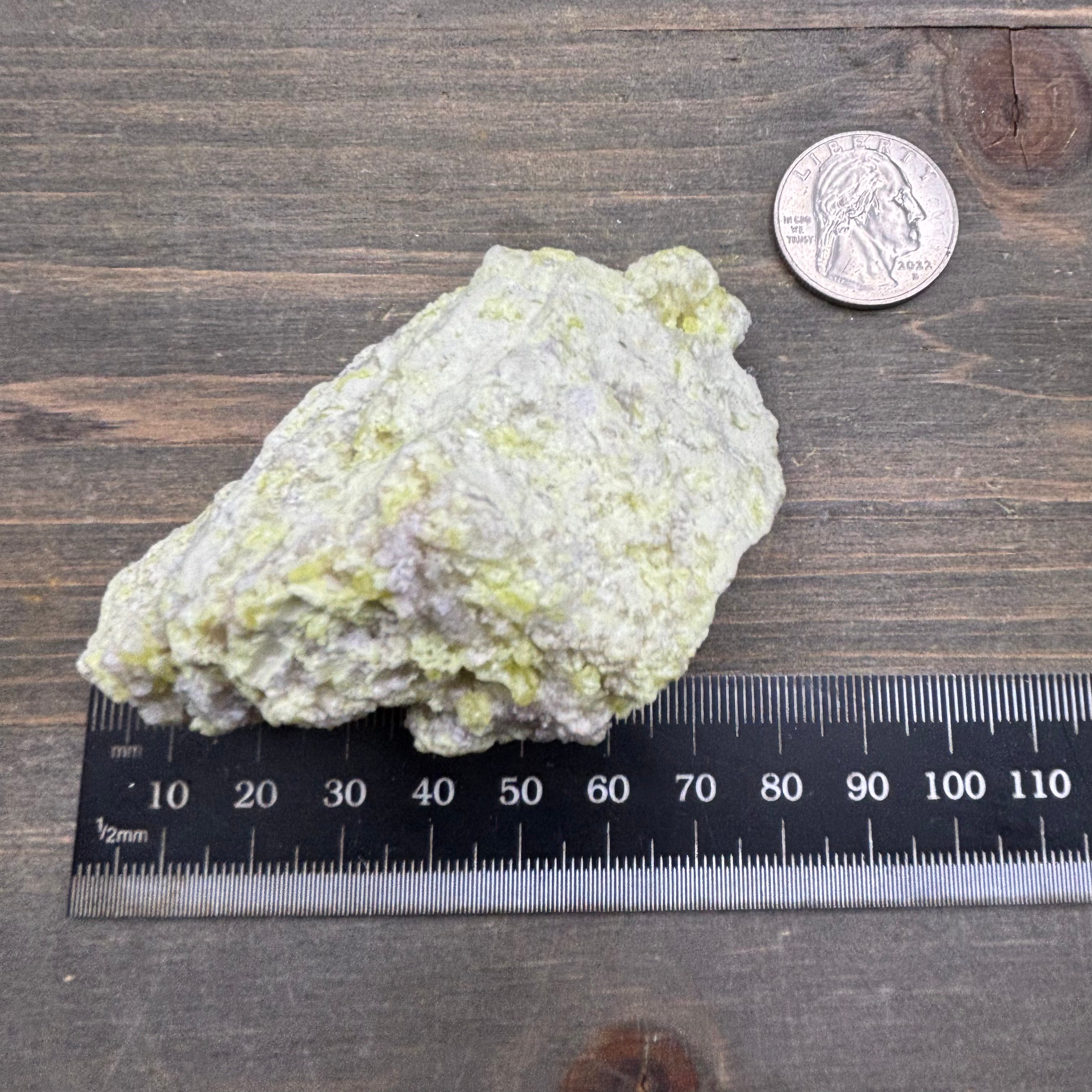 Sulfur on Quartz - 103