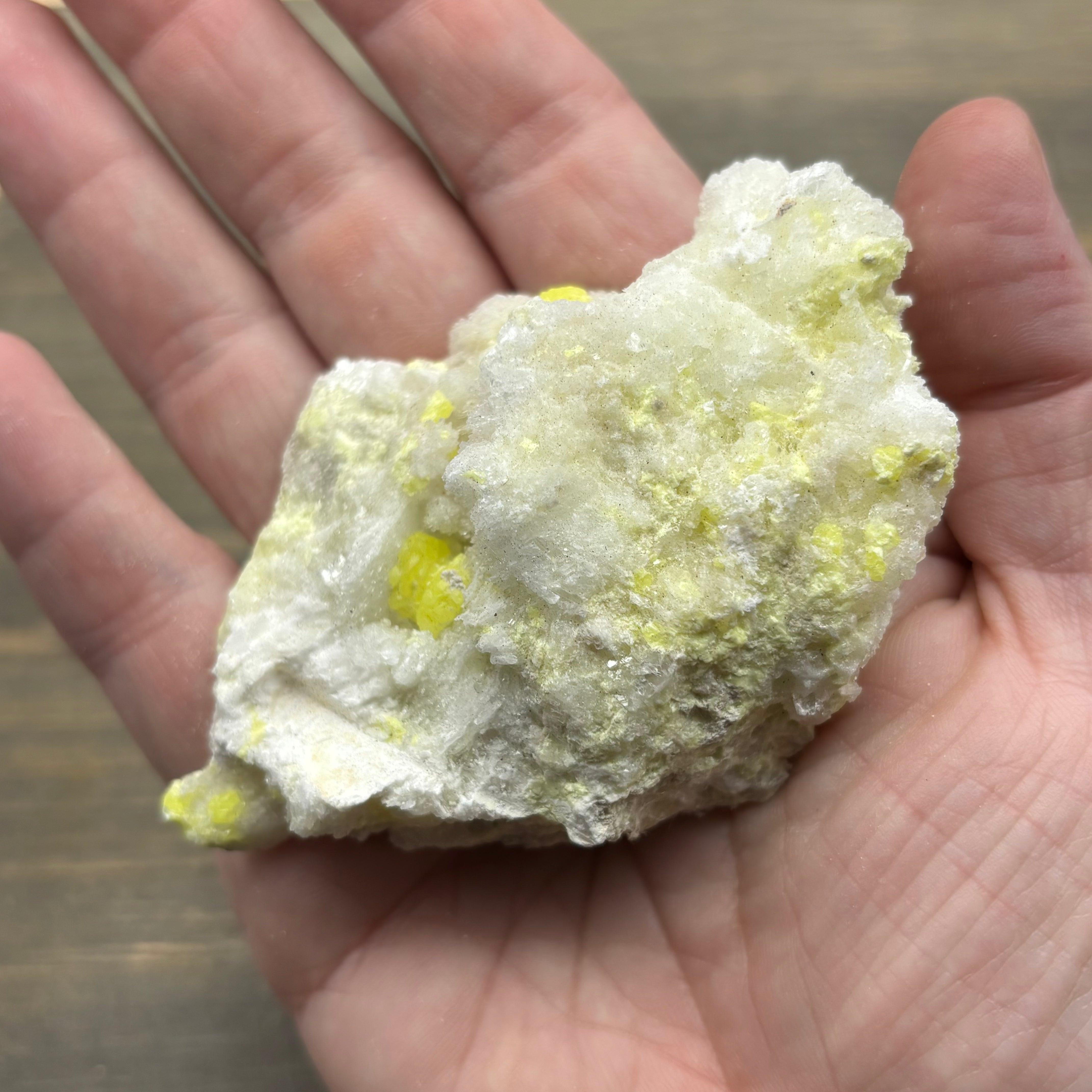 Sulfur on Quartz - 107