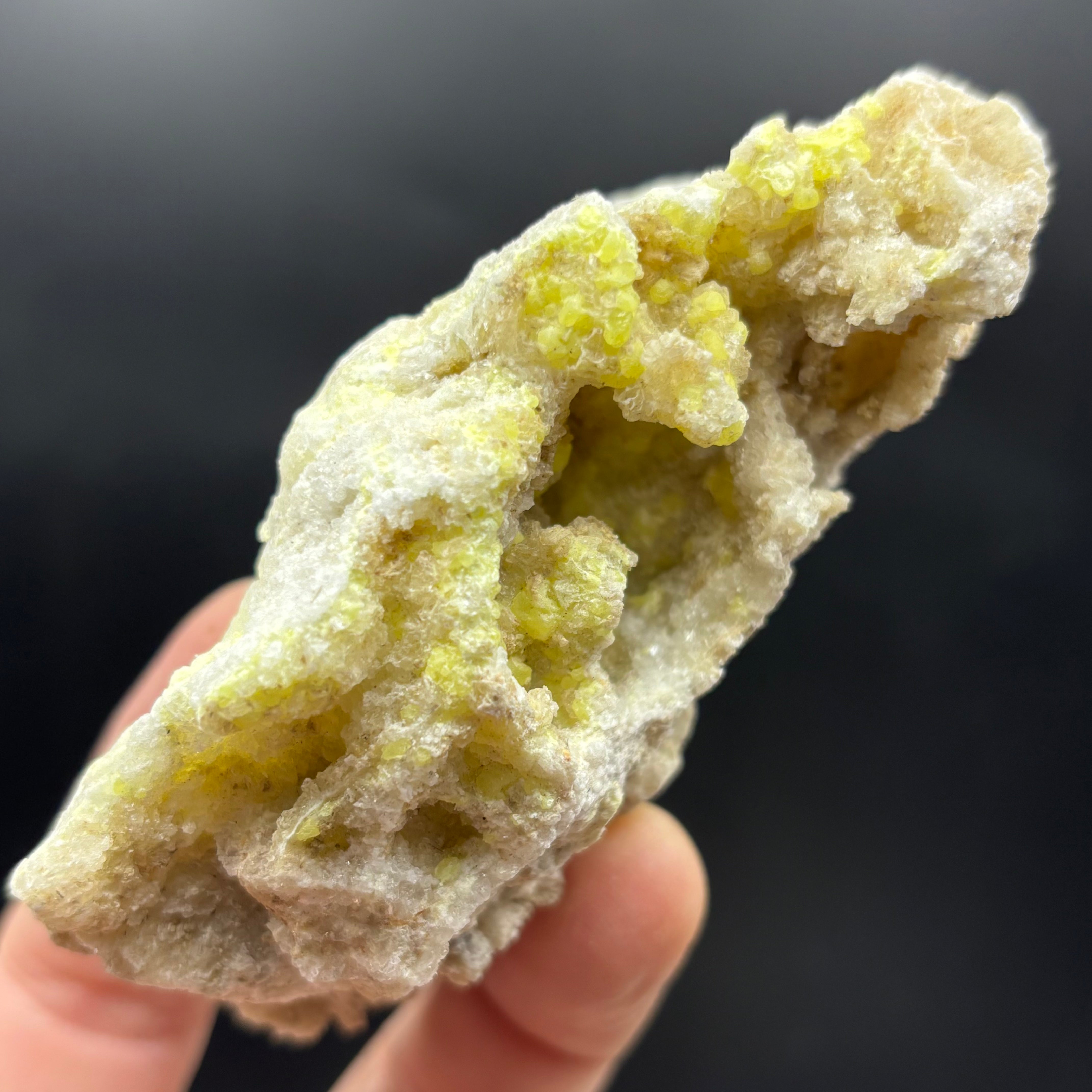 Sulfur on Quartz - 108