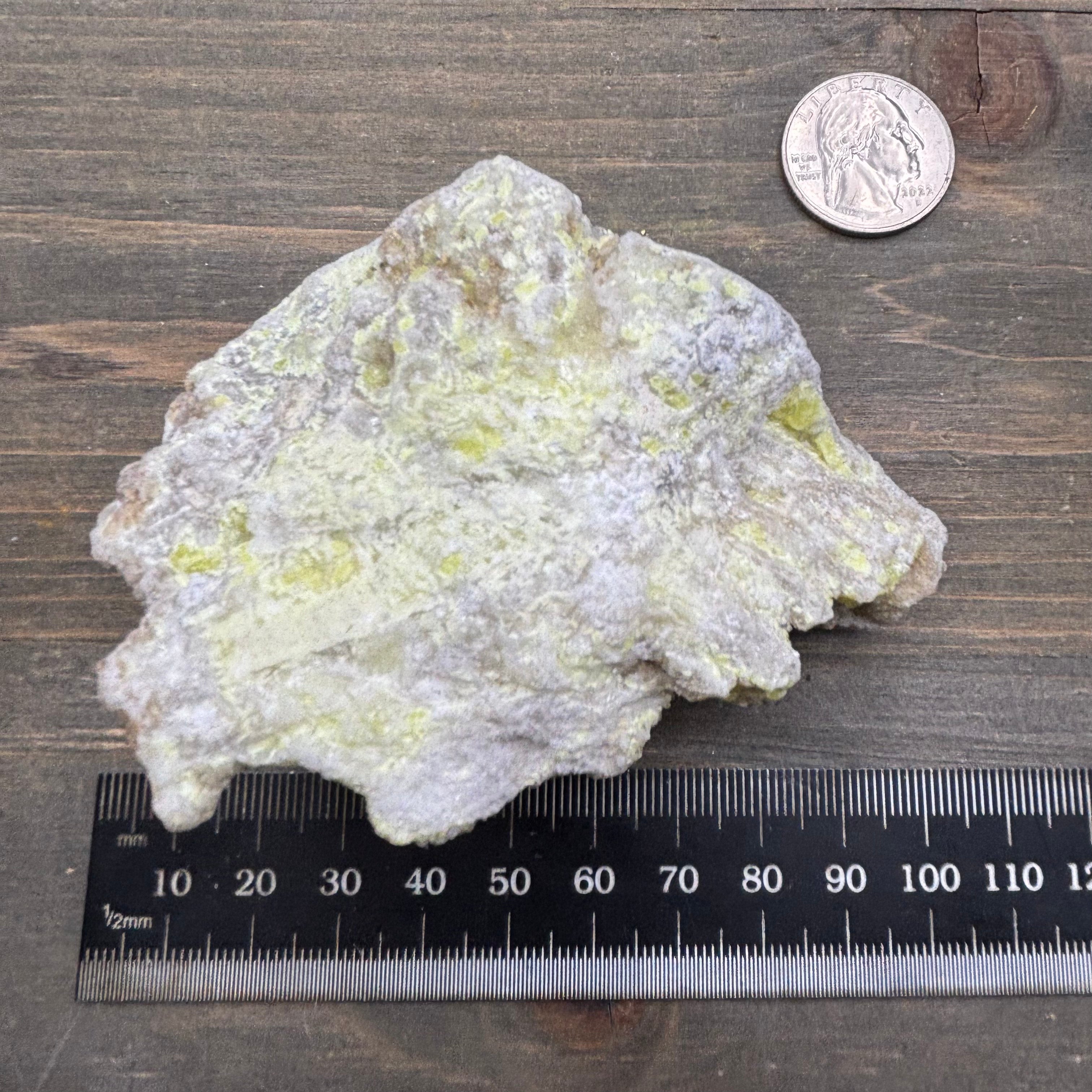 Sulfur on Quartz - 108
