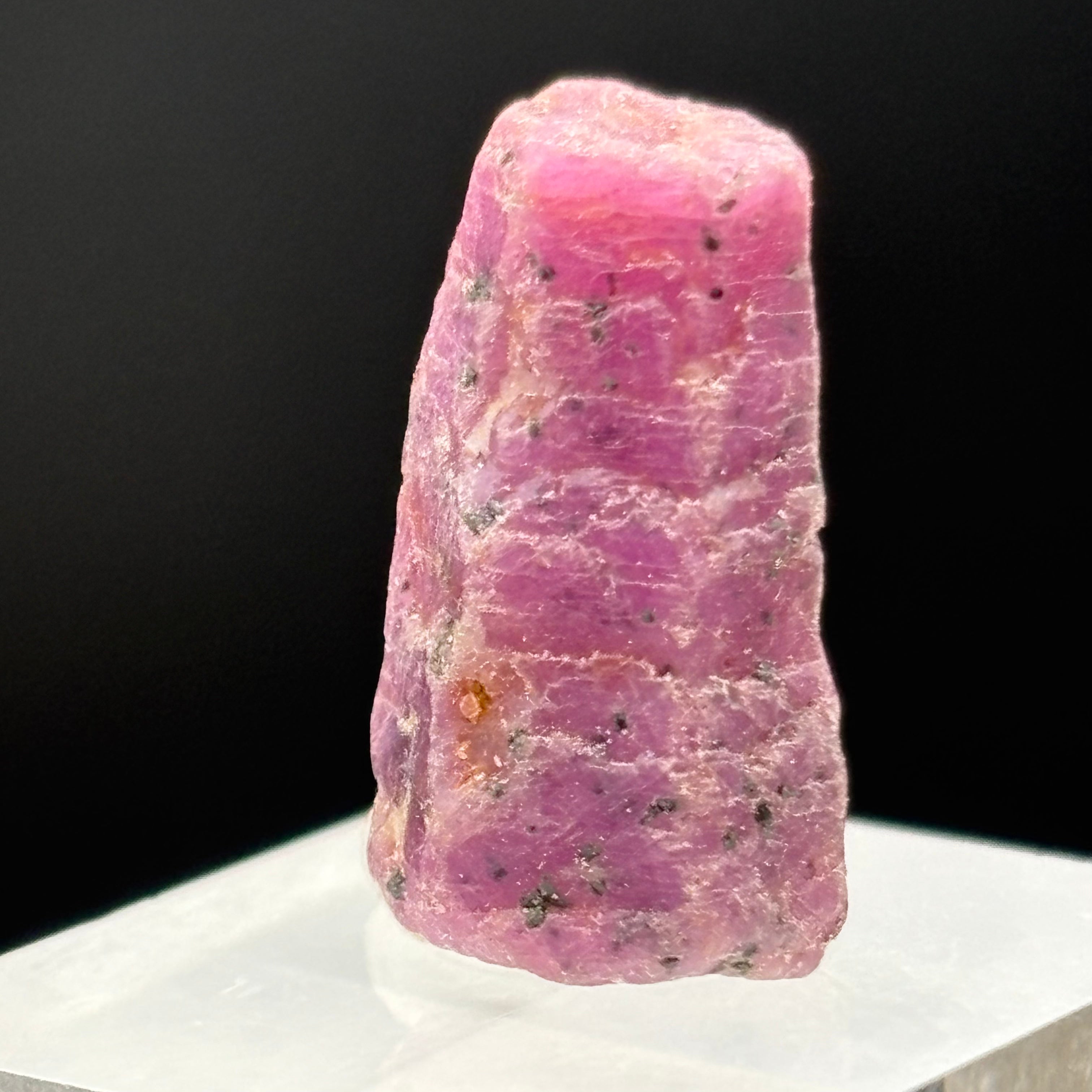 Natural Fluorescent Ruby Crystal - 085