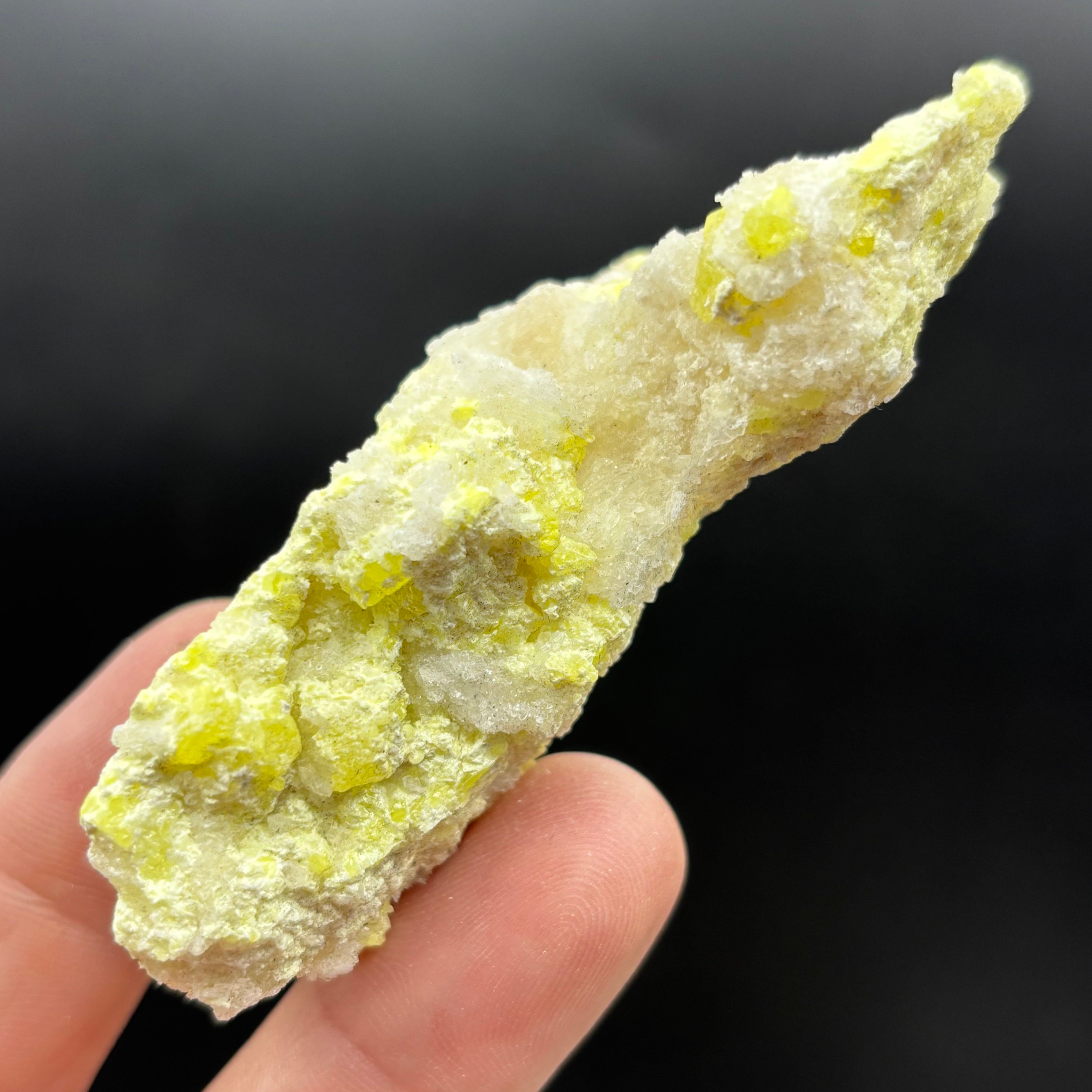 Sulfur on Quartz - 116