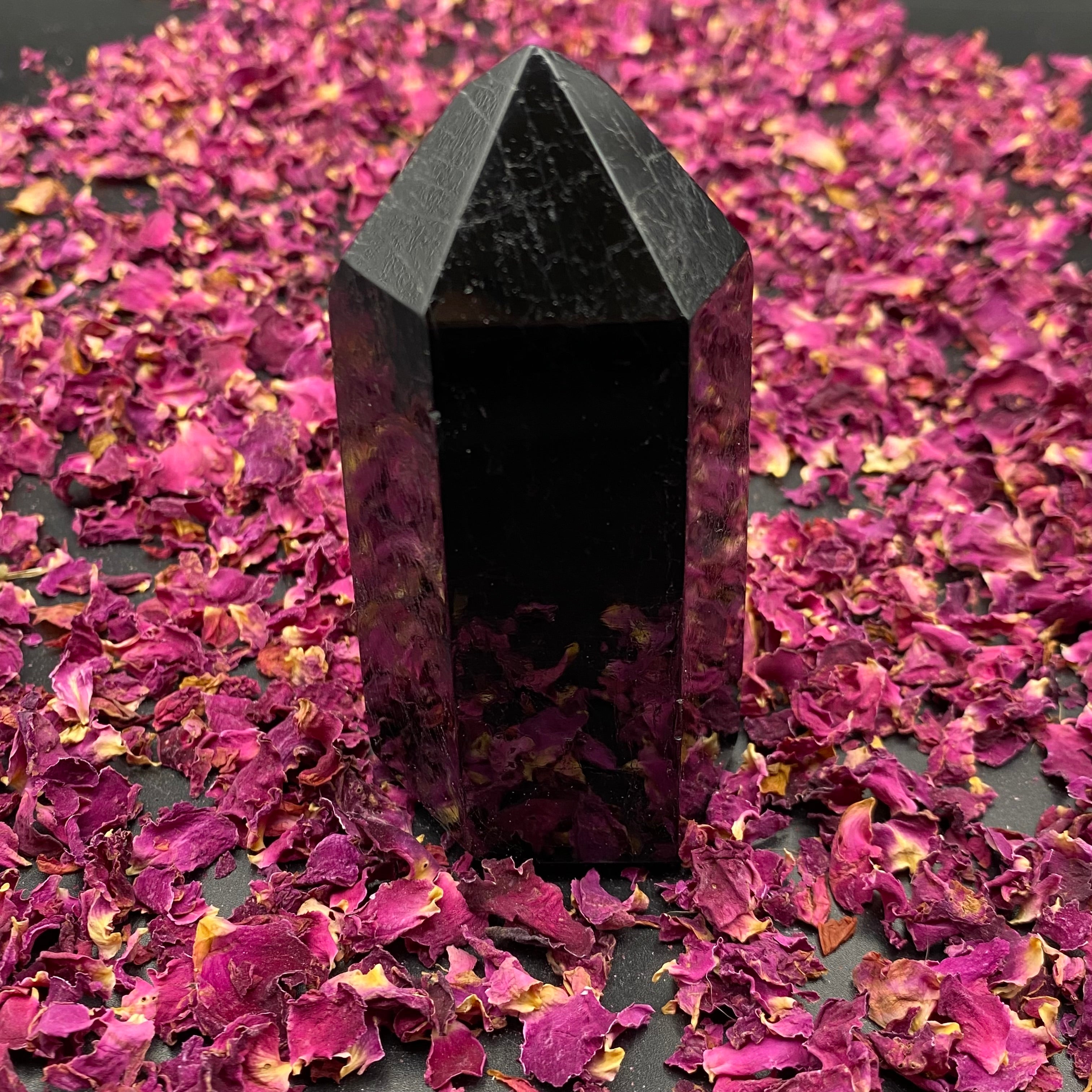 Black Tourmaline Tower - 001