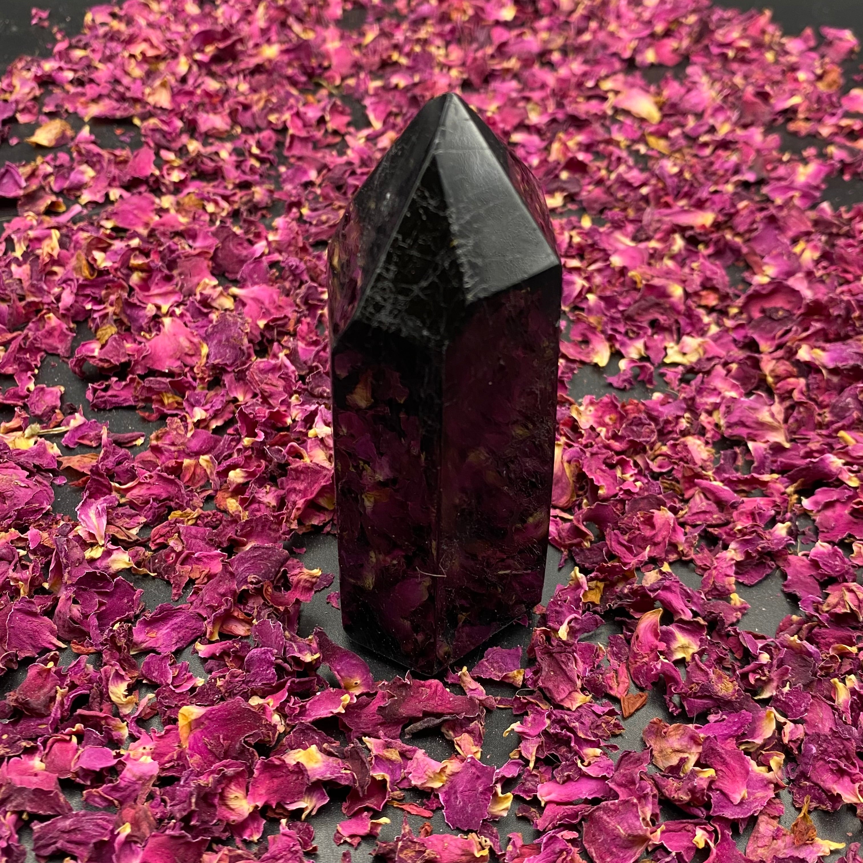 Black Tourmaline Tower - 001
