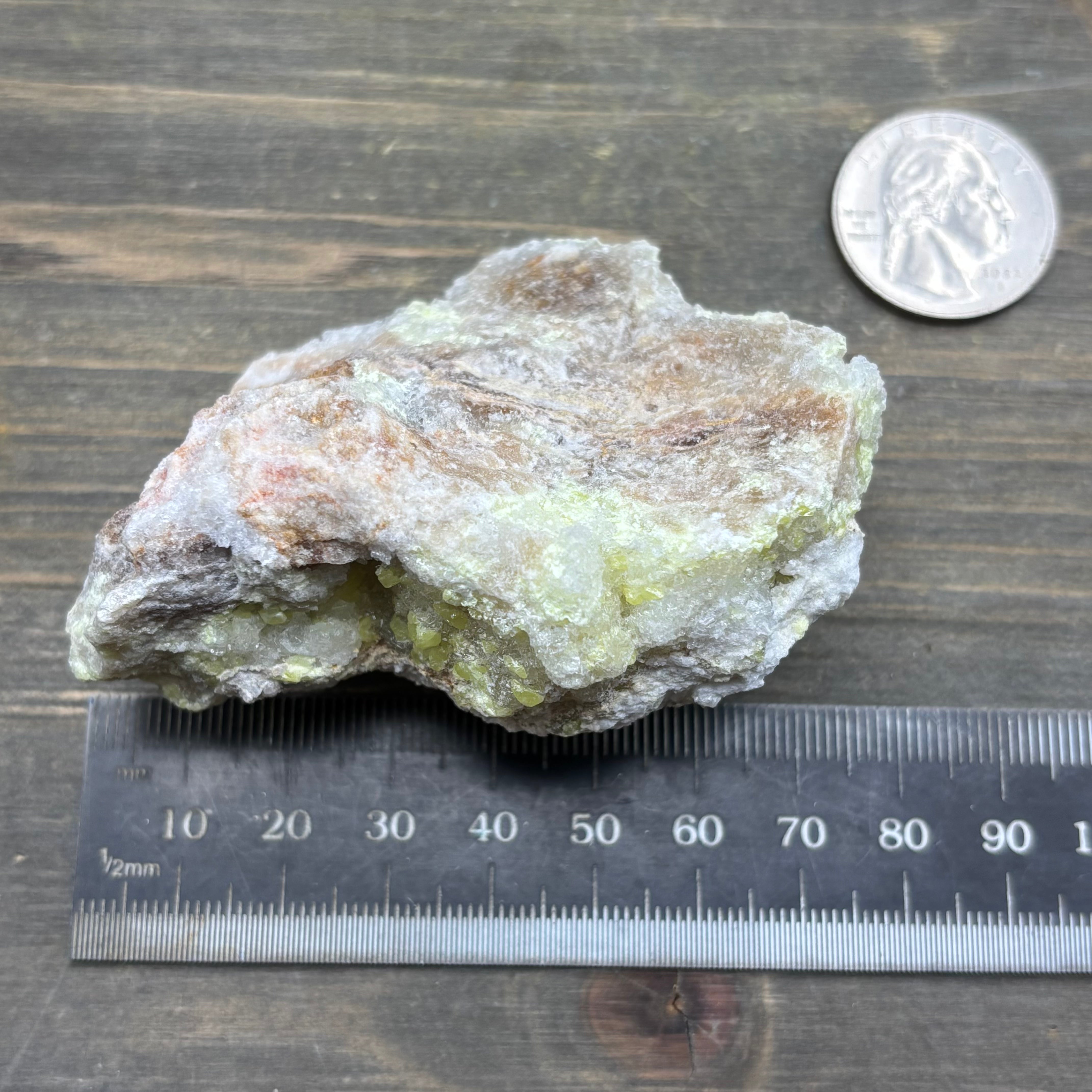 Sulfur on Quartz - 132