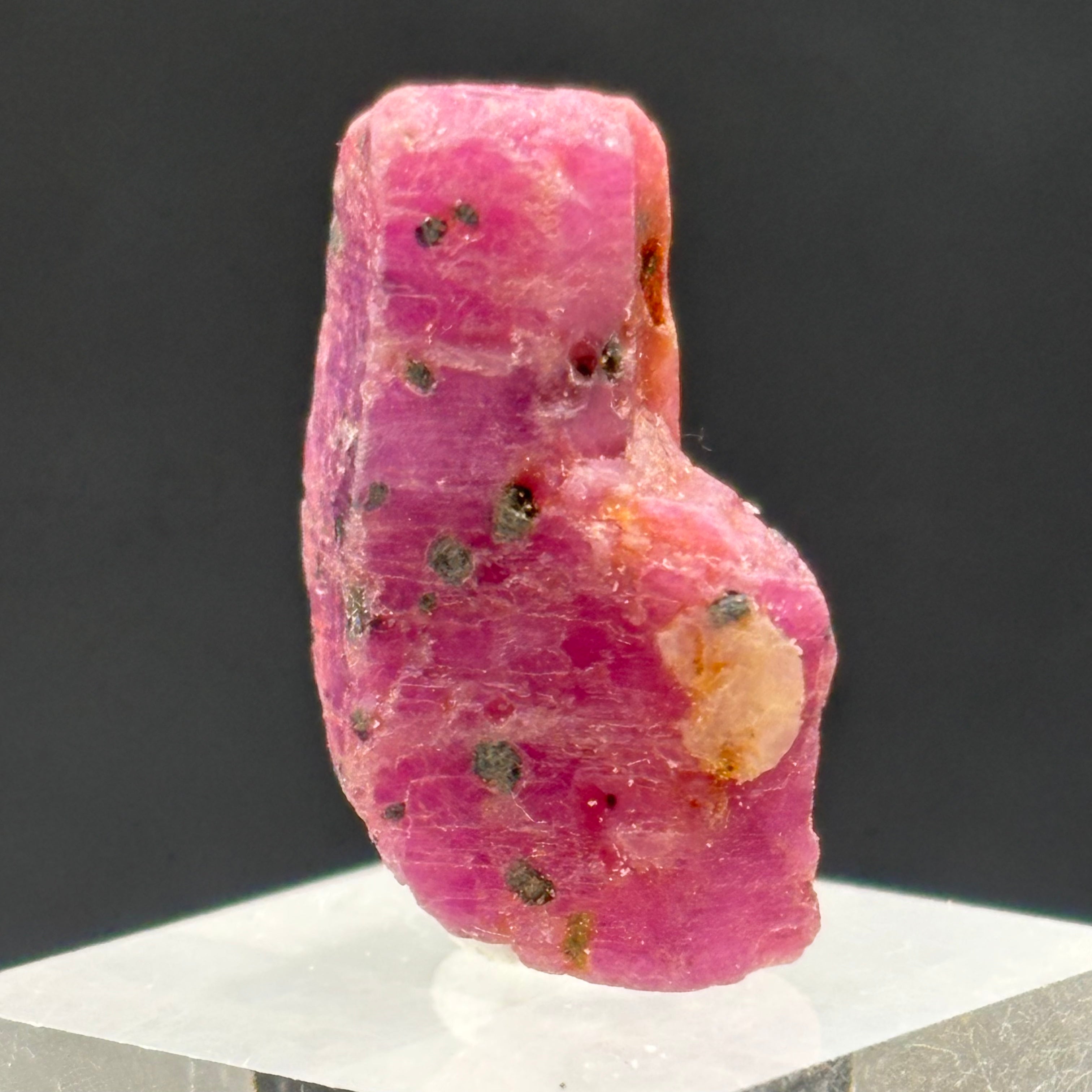 Natural Fluorescent Ruby Crystal - 088