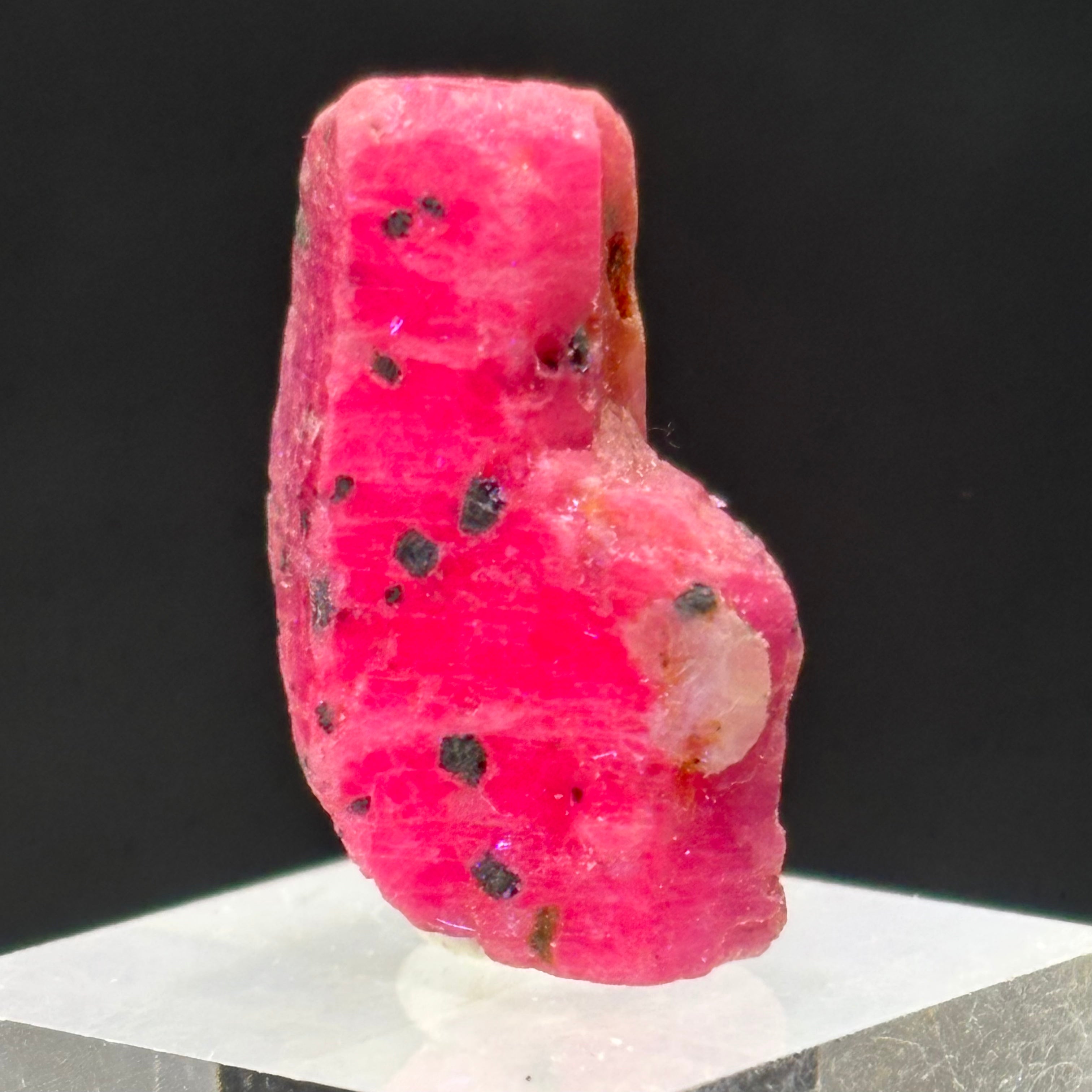 Natural Fluorescent Ruby Crystal - 088