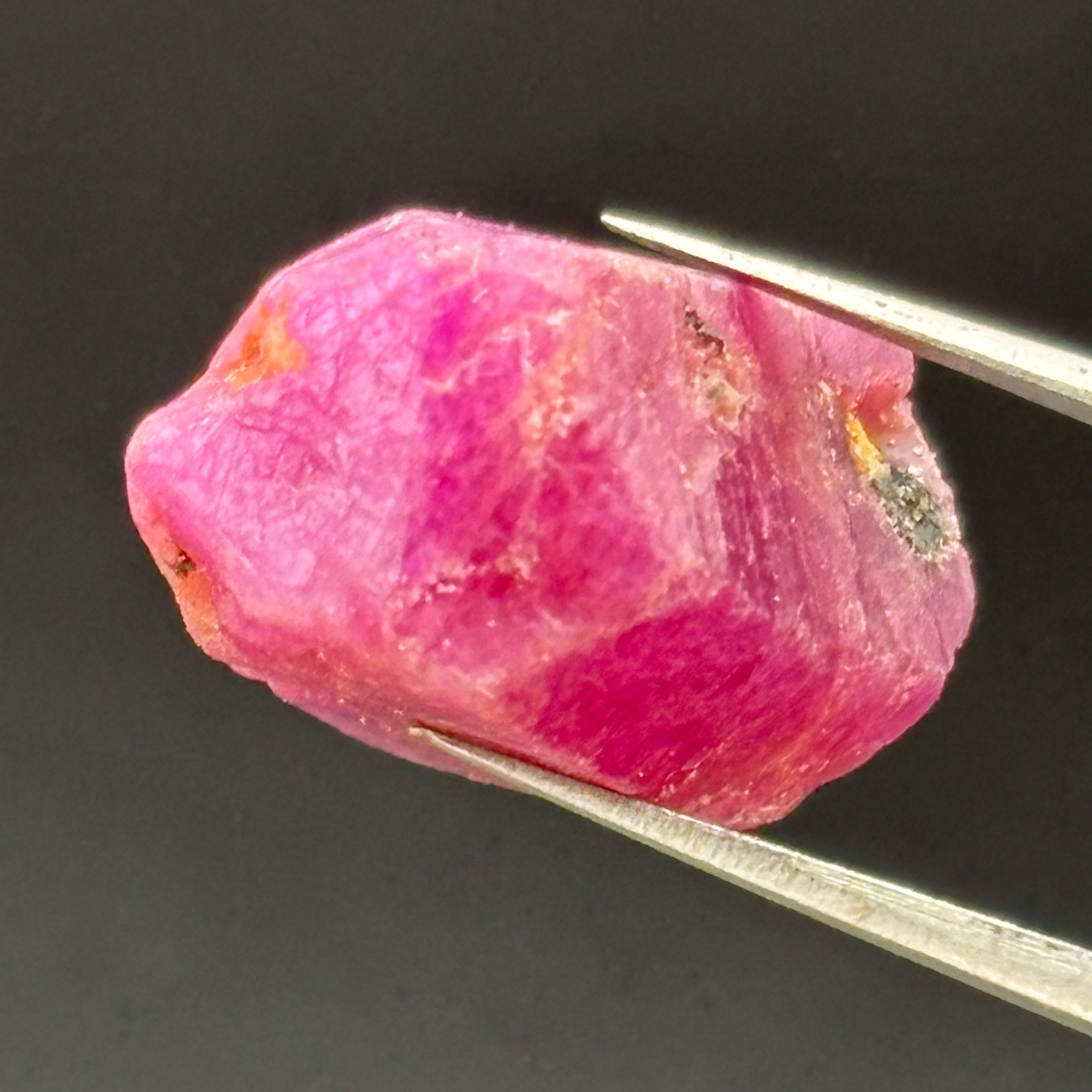 Natural Fluorescent Ruby Crystal - 089
