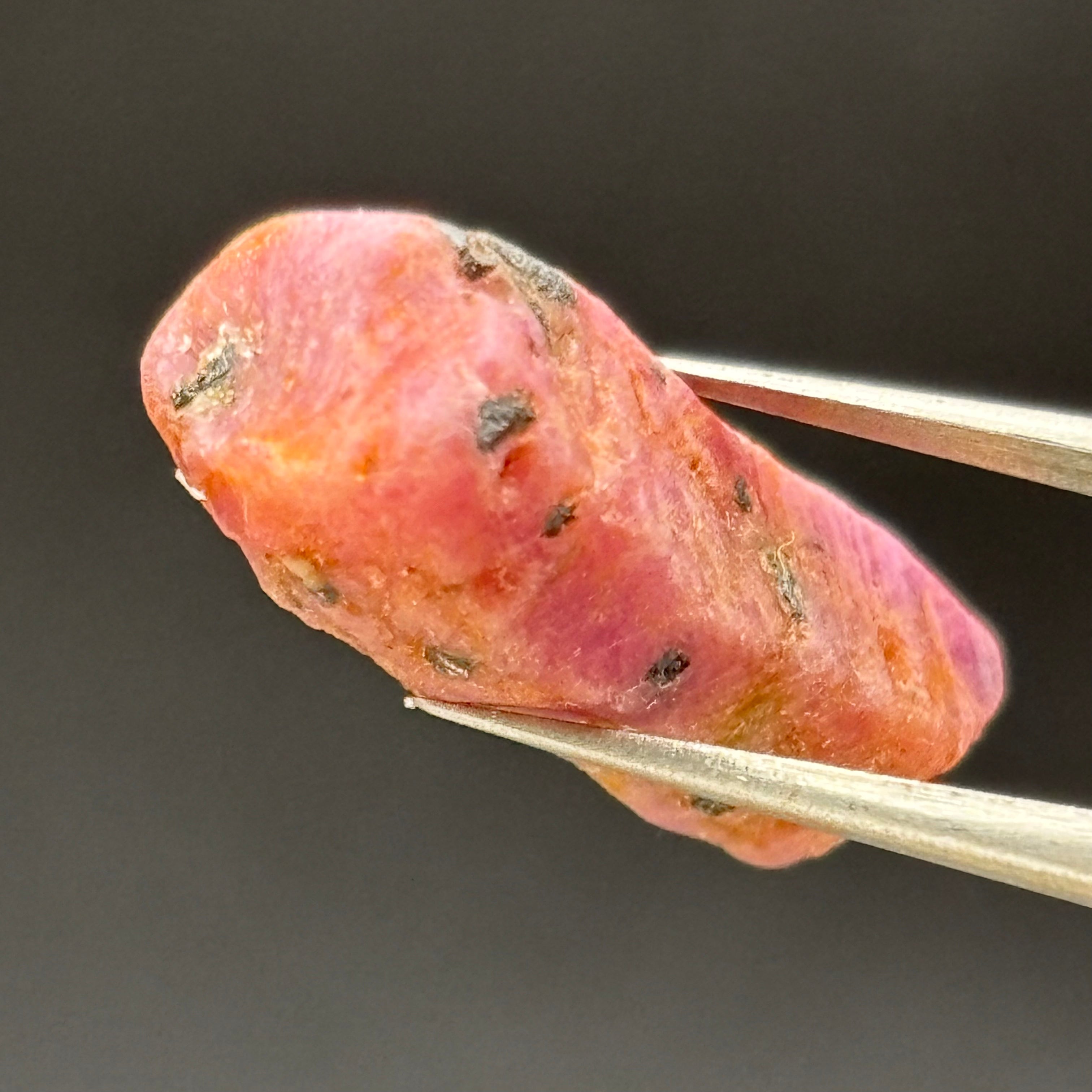 Natural Fluorescent Ruby Crystal - 090