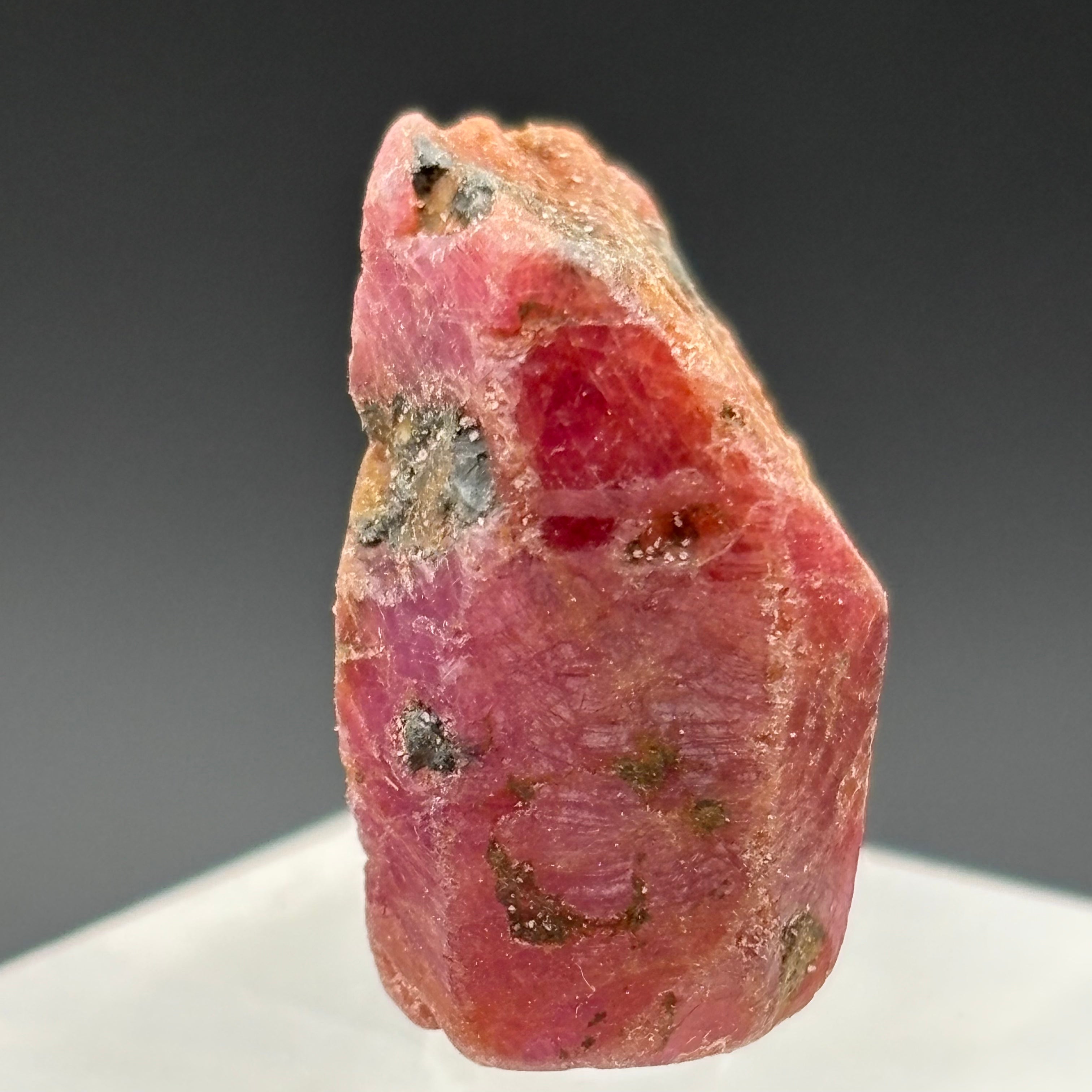 Natural Fluorescent Ruby Crystal - 098