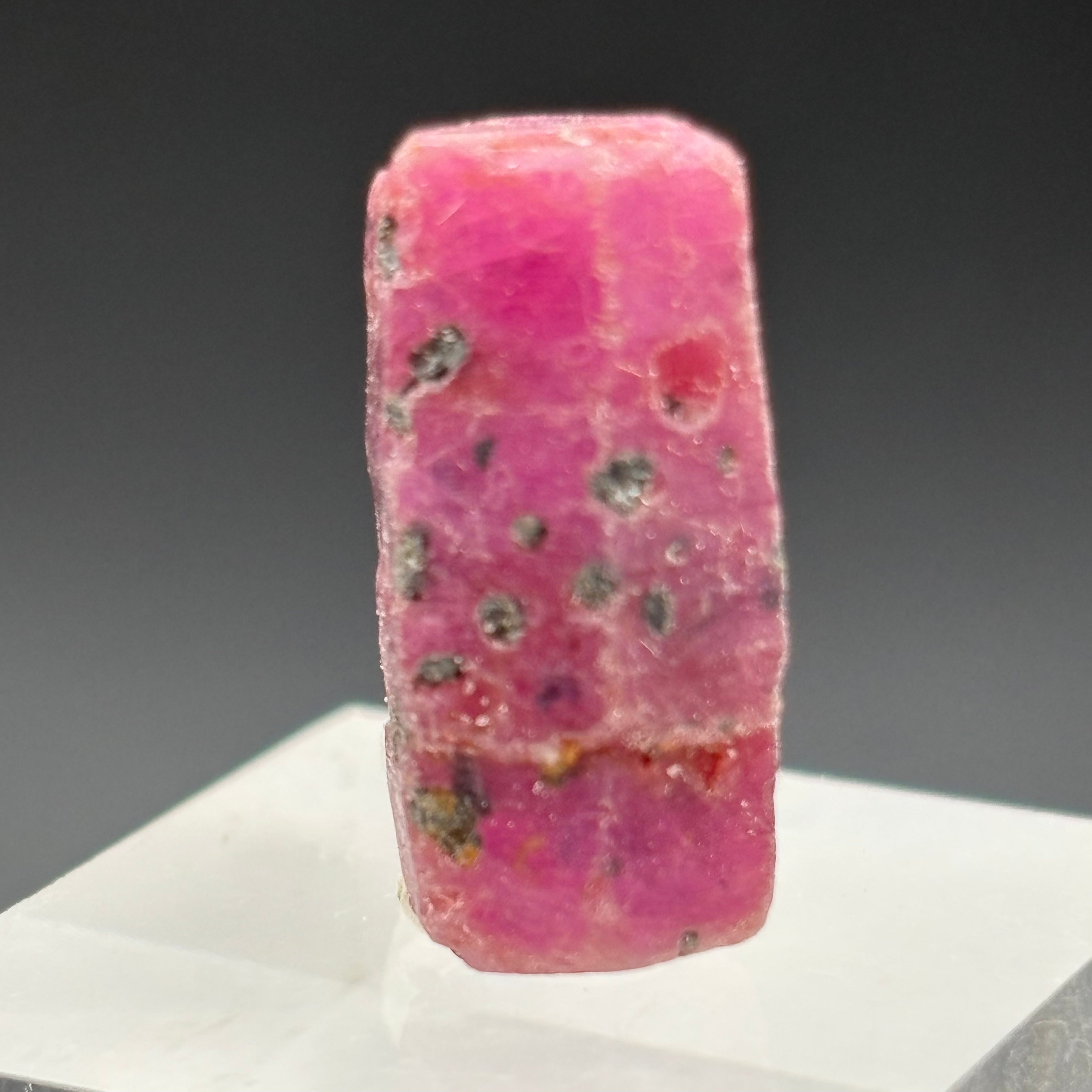 Natural Fluorescent Ruby Crystal - 099