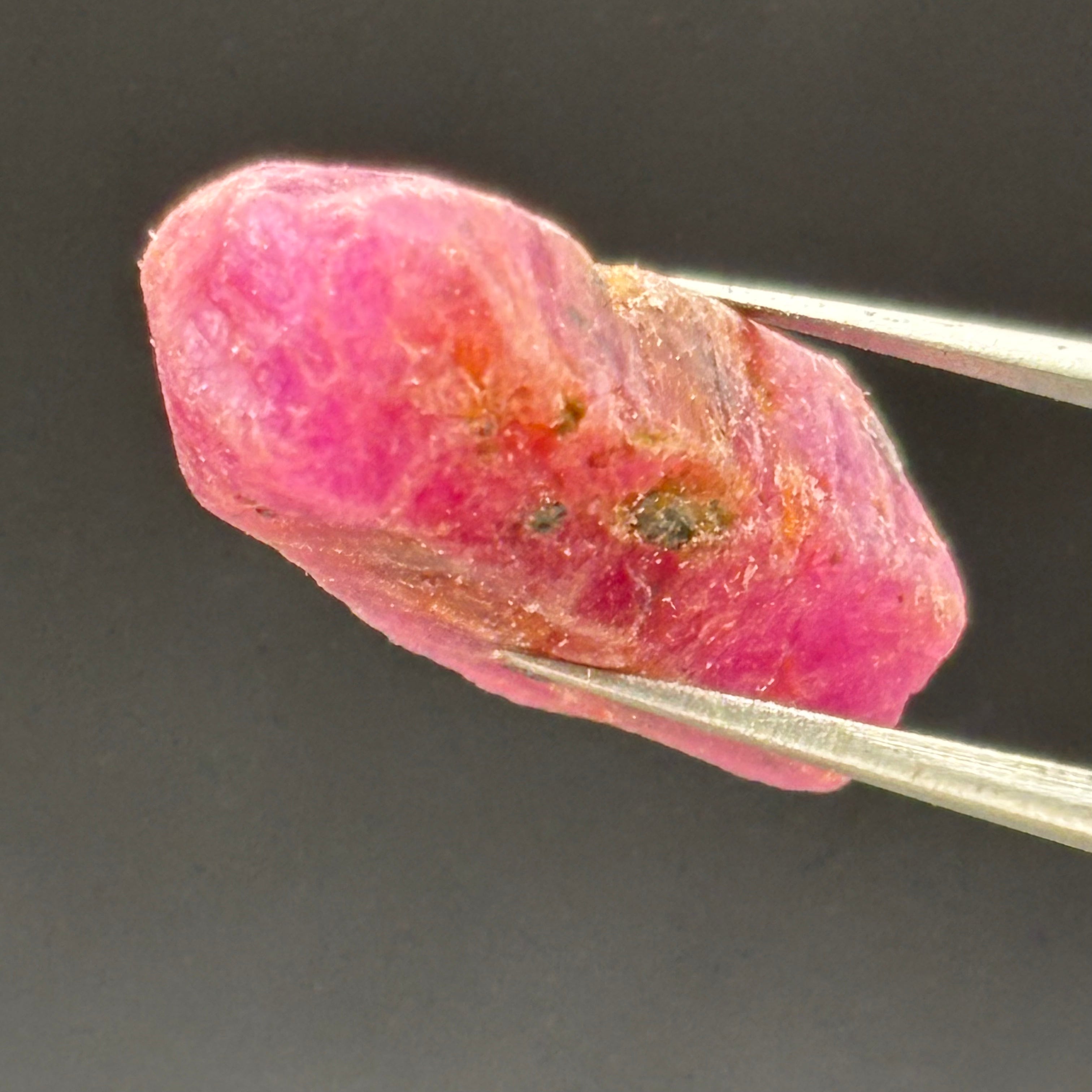 Natural Fluorescent Ruby Crystal - 101