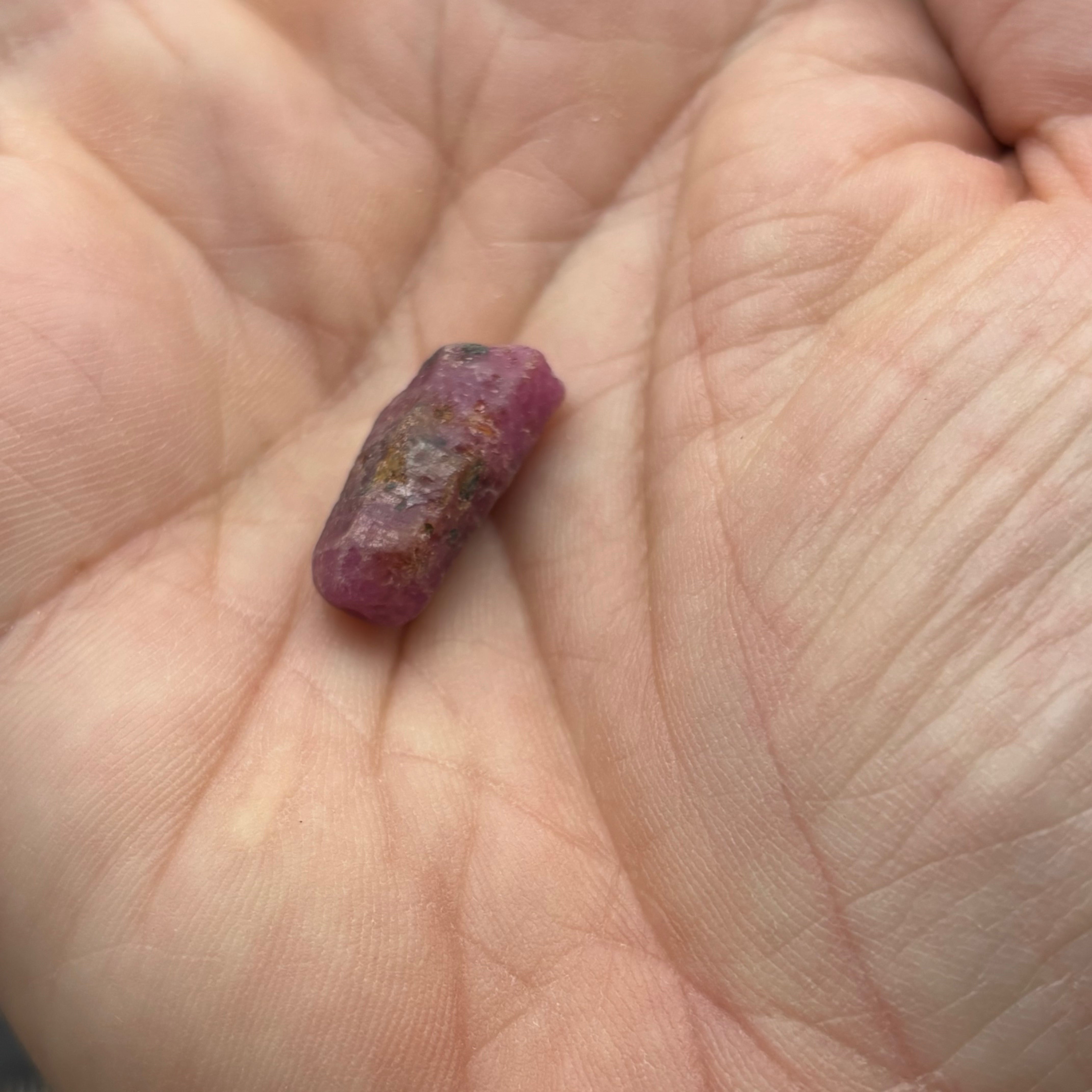 Natural Fluorescent Ruby Crystal - 101