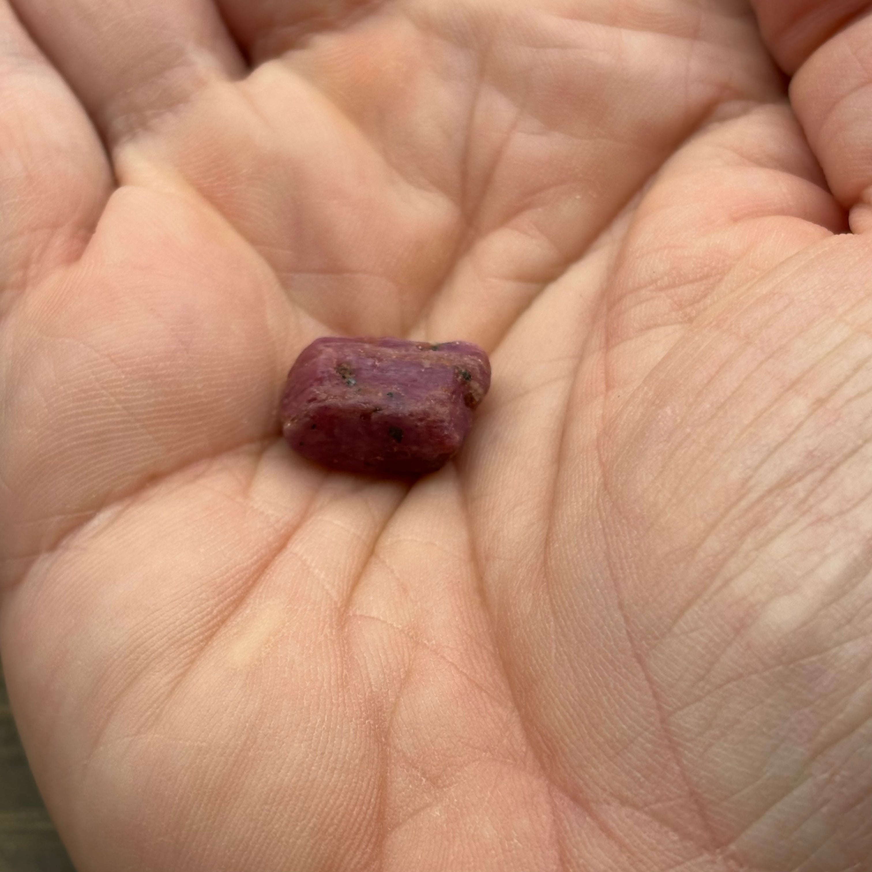 Natural Fluorescent Ruby Crystal - 103