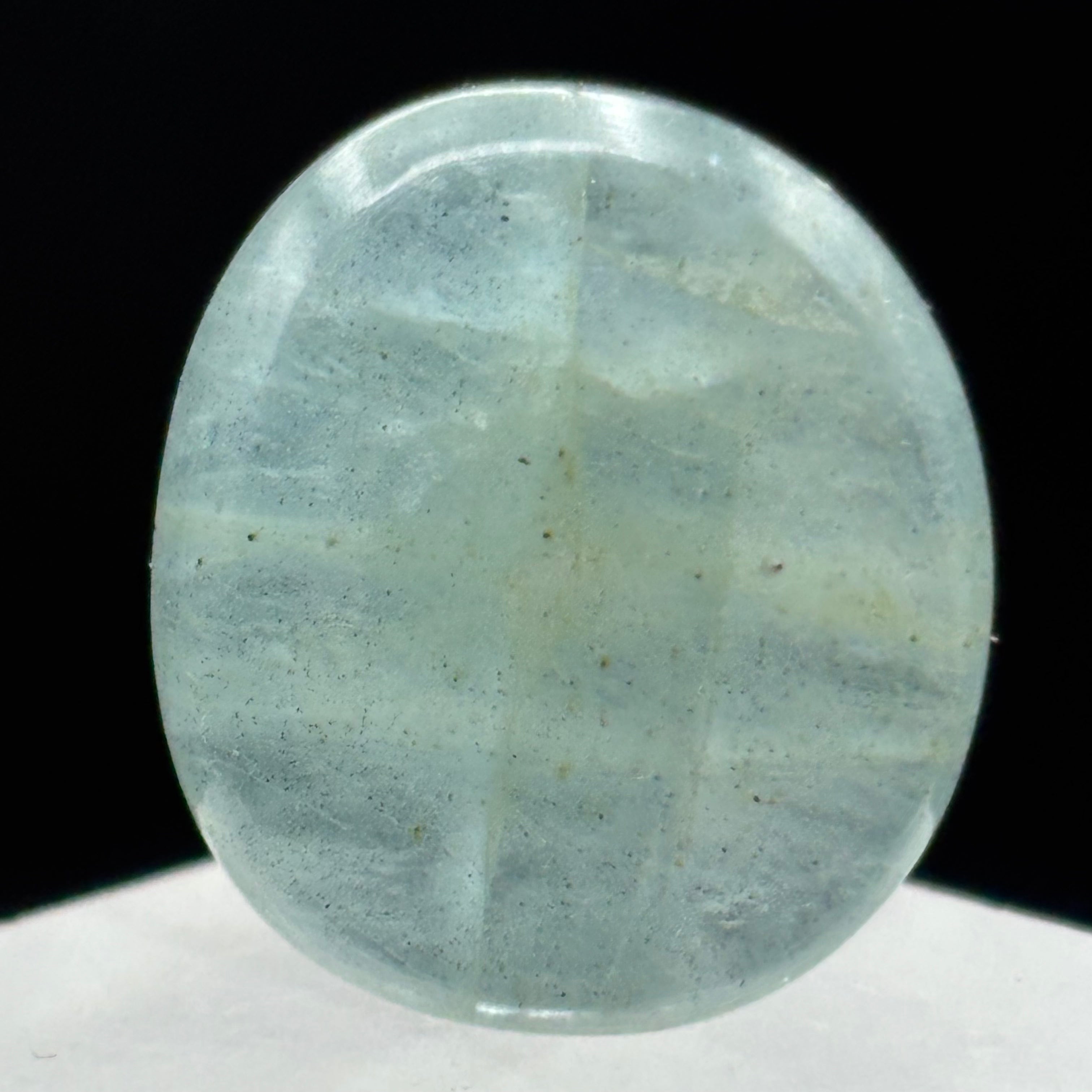 Aquamarine Magic Oval - 016
