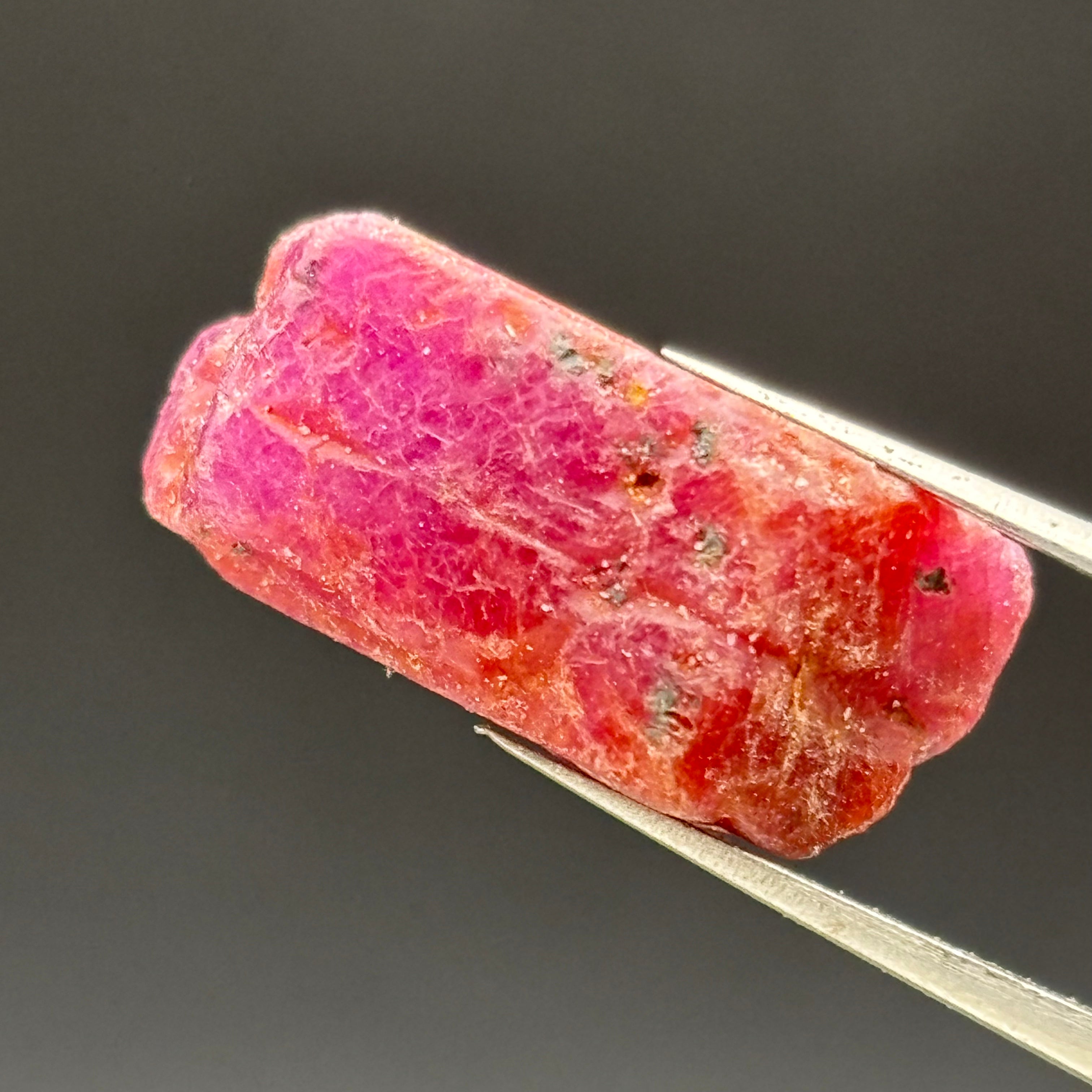 Natural Fluorescent Ruby Crystal - 106