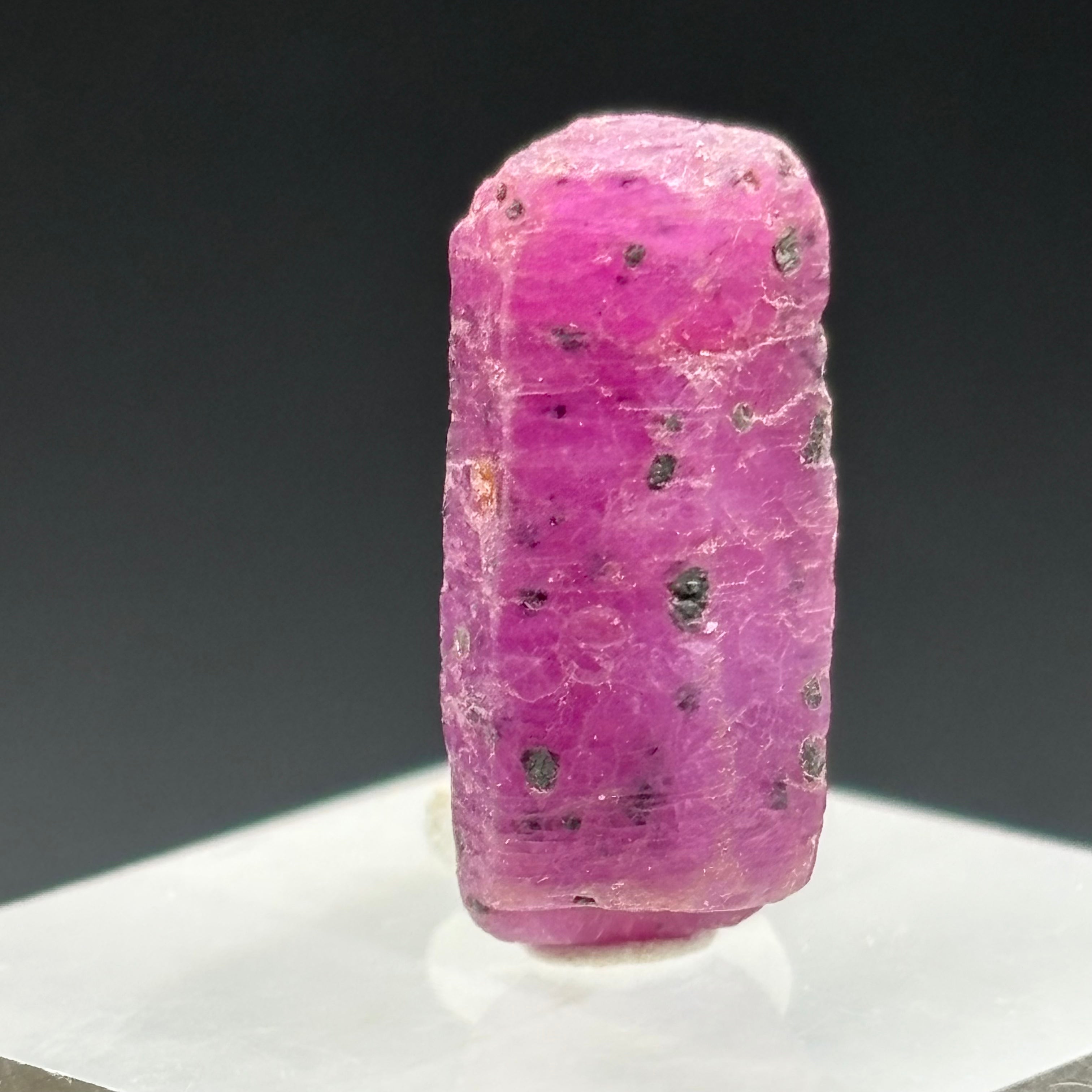 Natural Fluorescent Ruby Crystal - 109