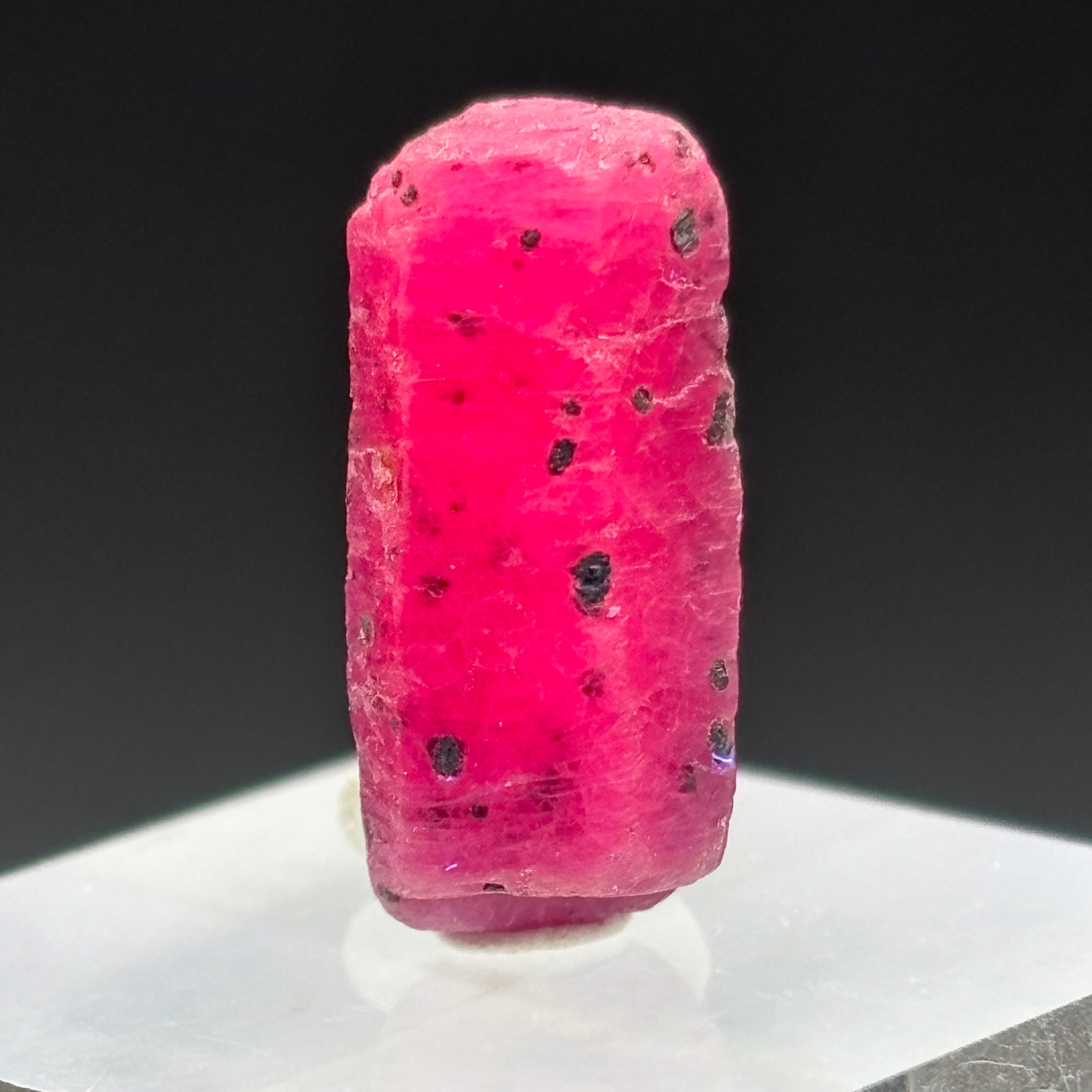 Natural Fluorescent Ruby Crystal - 109