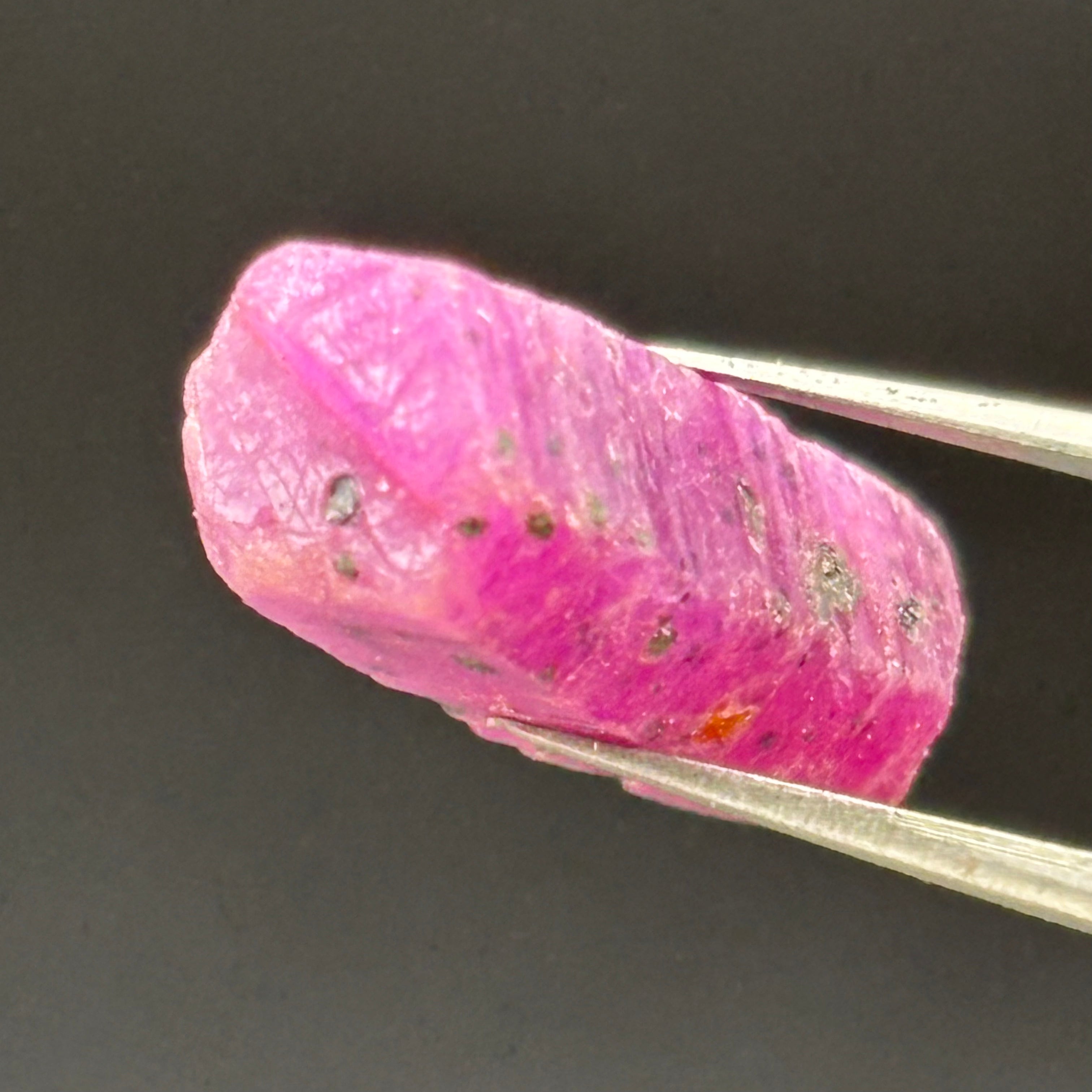Natural Fluorescent Ruby Crystal - 109