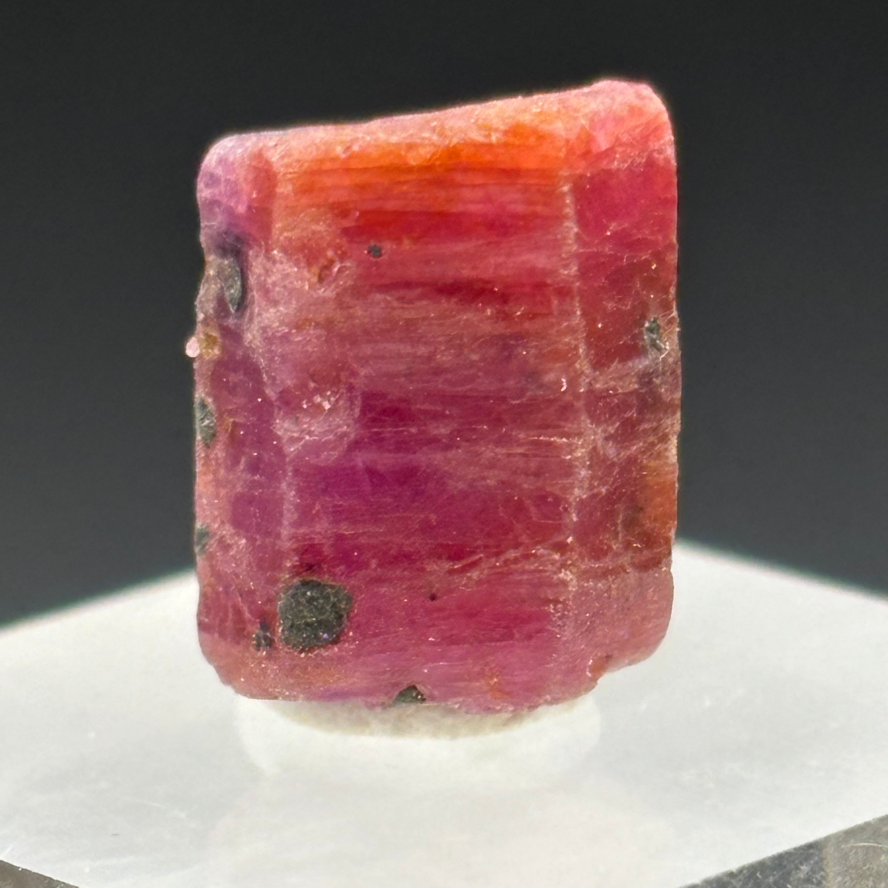Natural Fluorescent Ruby Crystal - 111