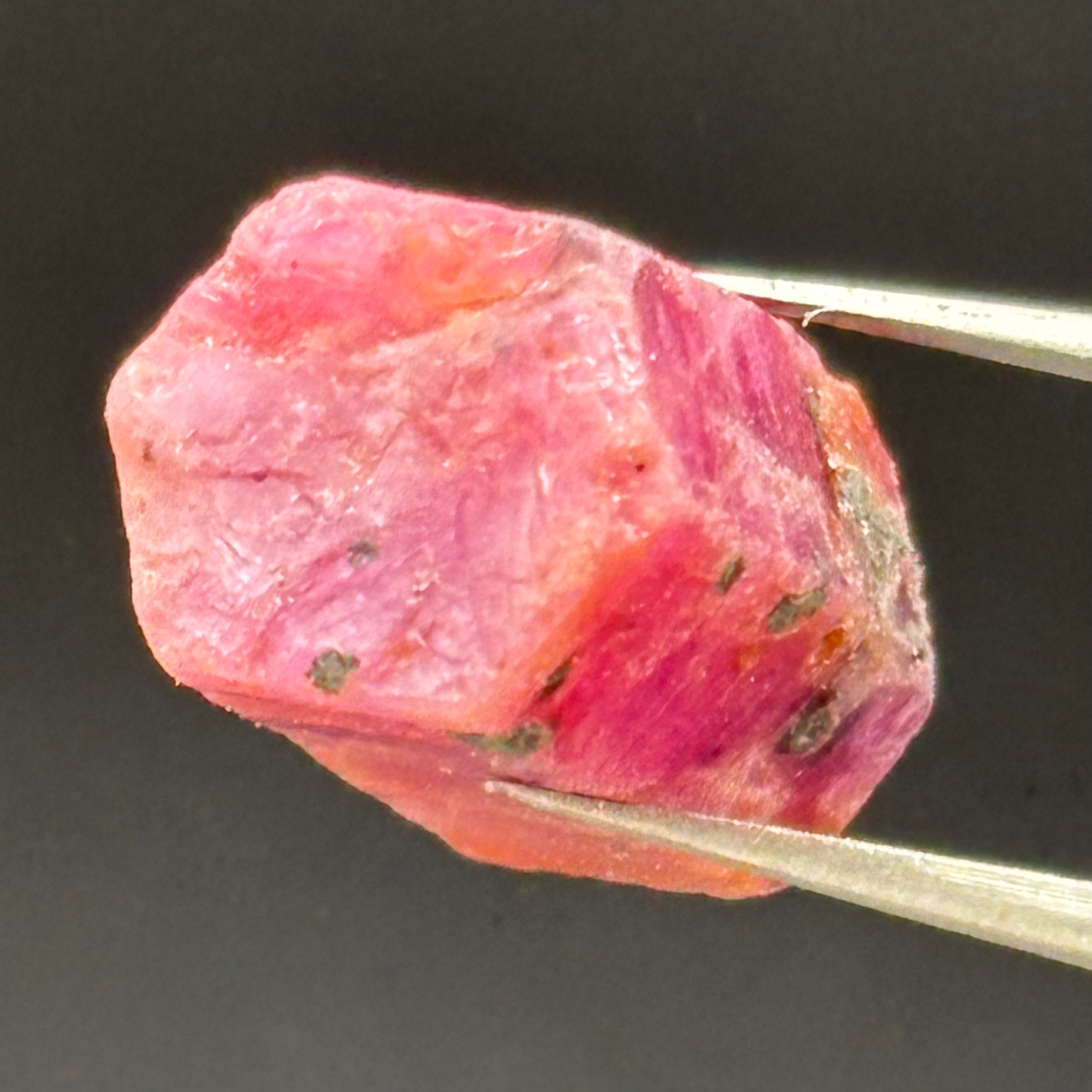 Natural Fluorescent Ruby Crystal - 111
