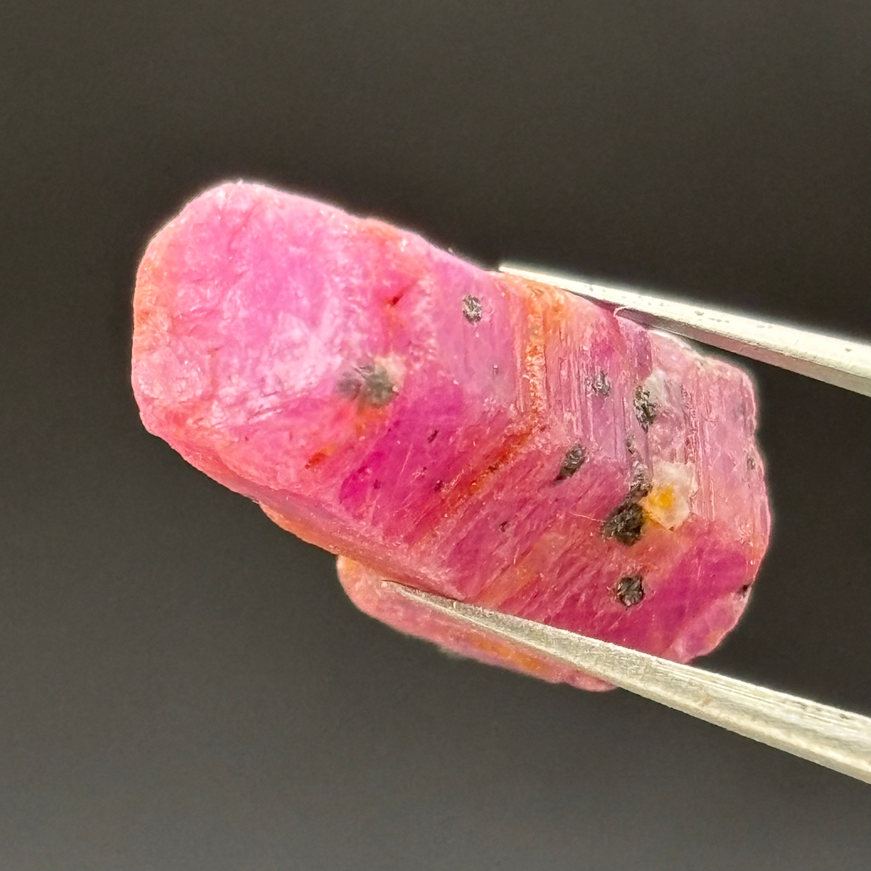 Natural Fluorescent Ruby Crystal - 112