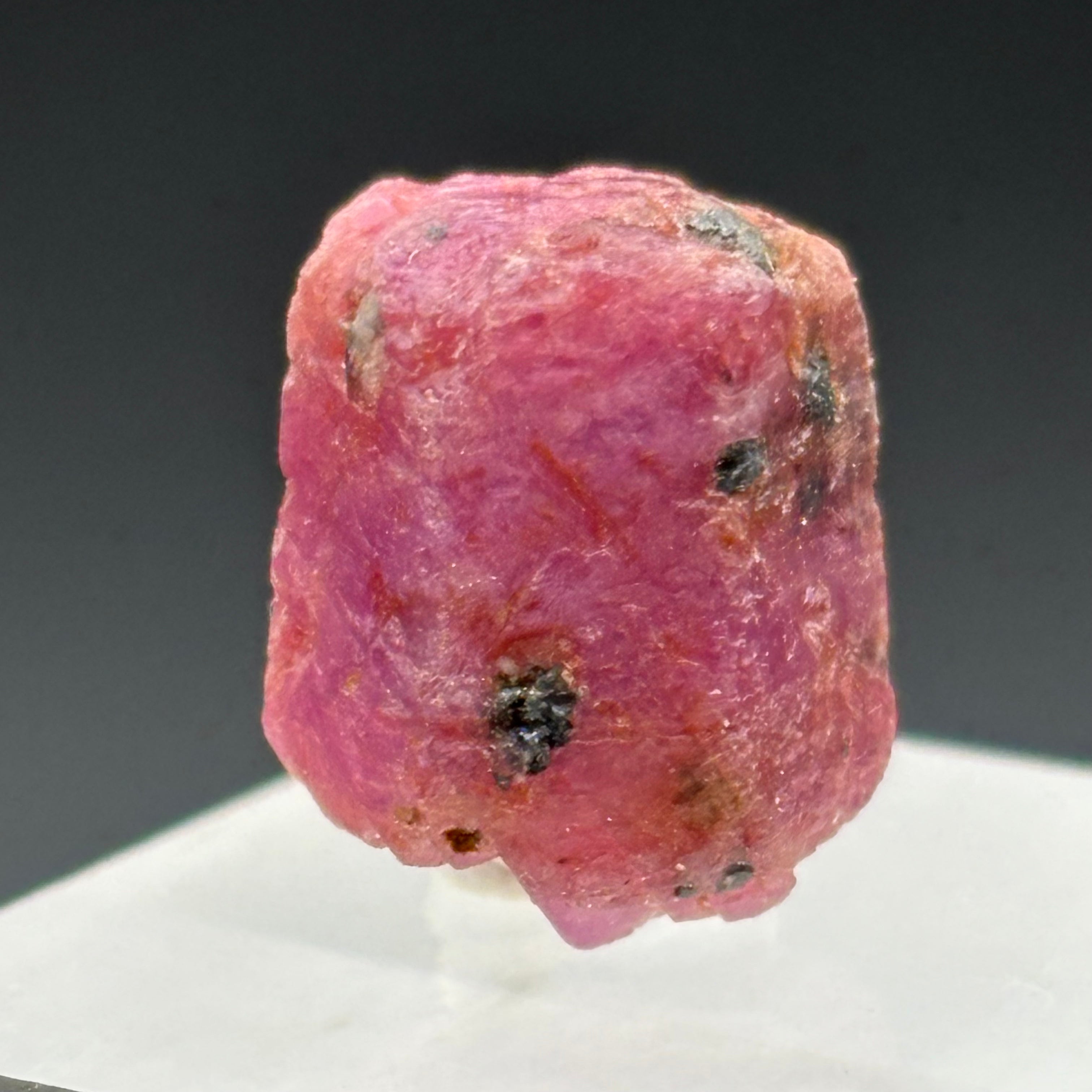 Natural Fluorescent Ruby Crystal - 113