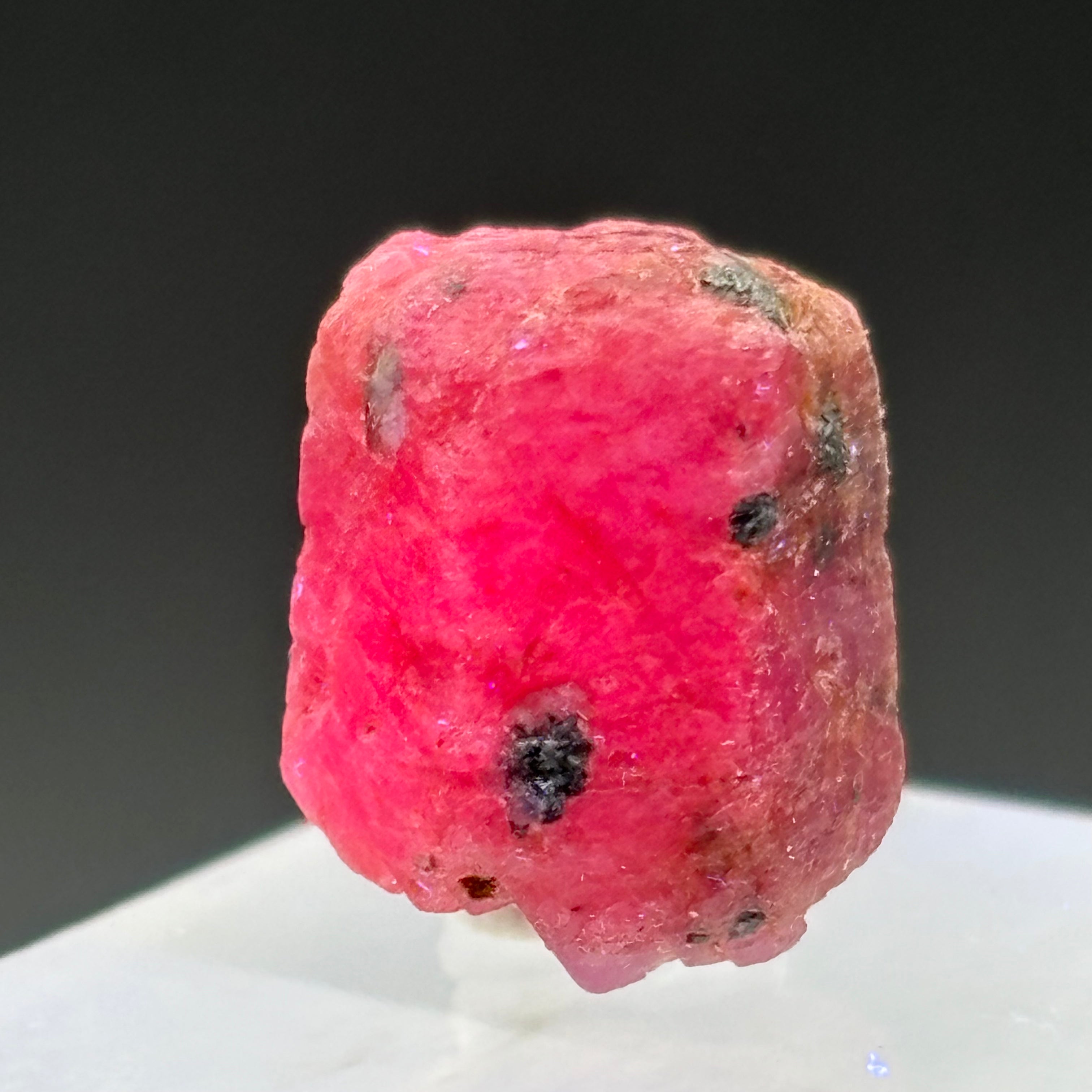 Natural Fluorescent Ruby Crystal - 113