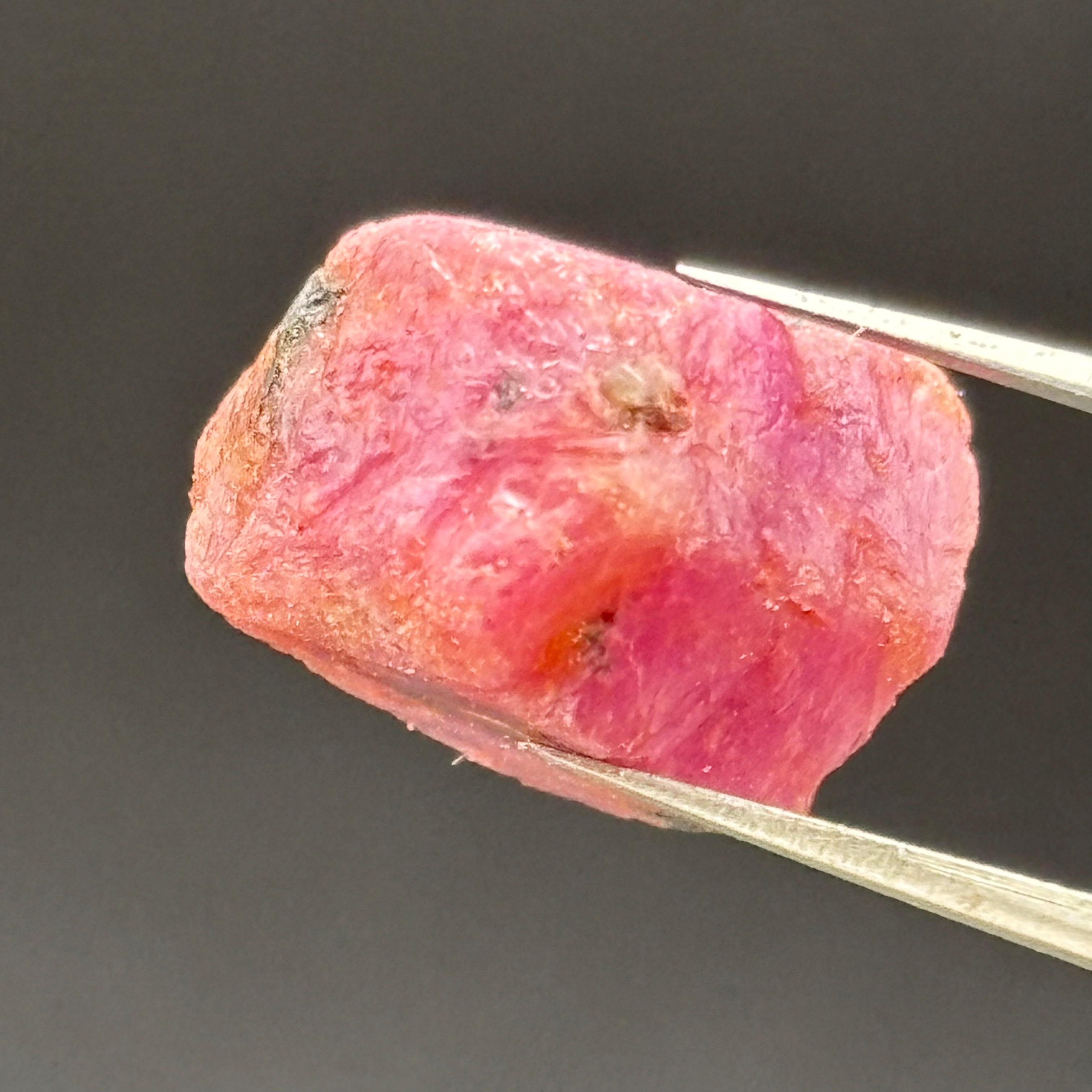 Natural Fluorescent Ruby Crystal - 113