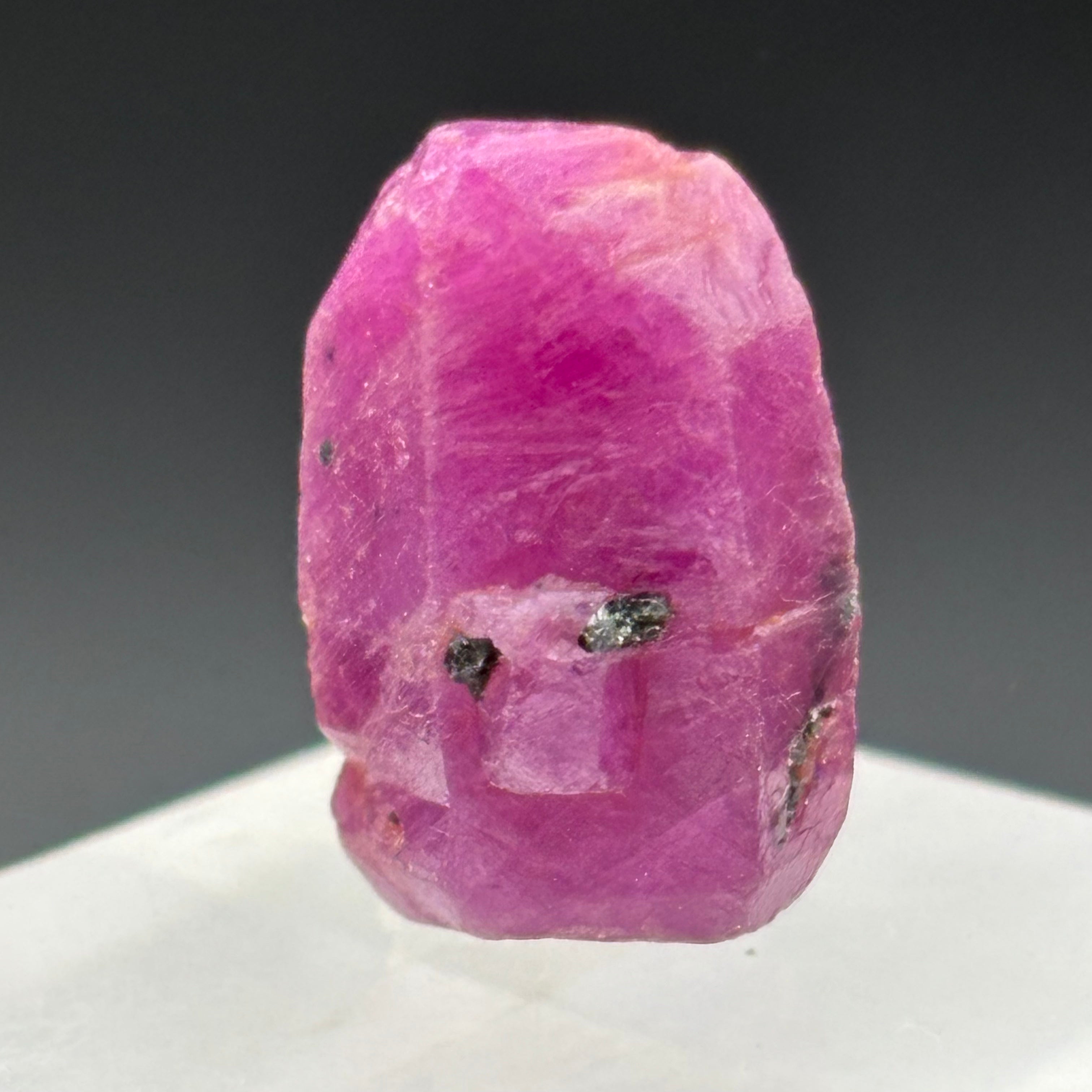 Natural Fluorescent Ruby Crystal - 114